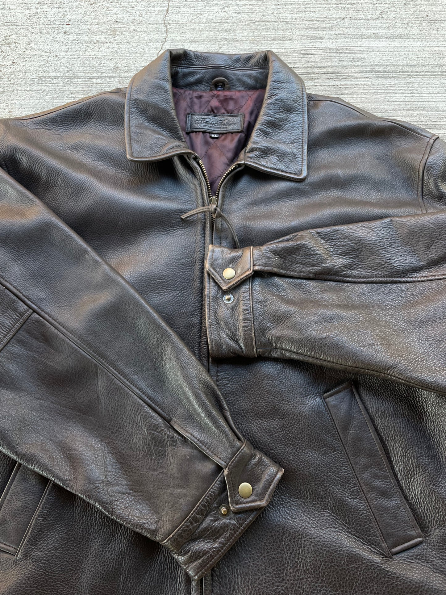 Vintage Brooks Brothers Leather Jacket