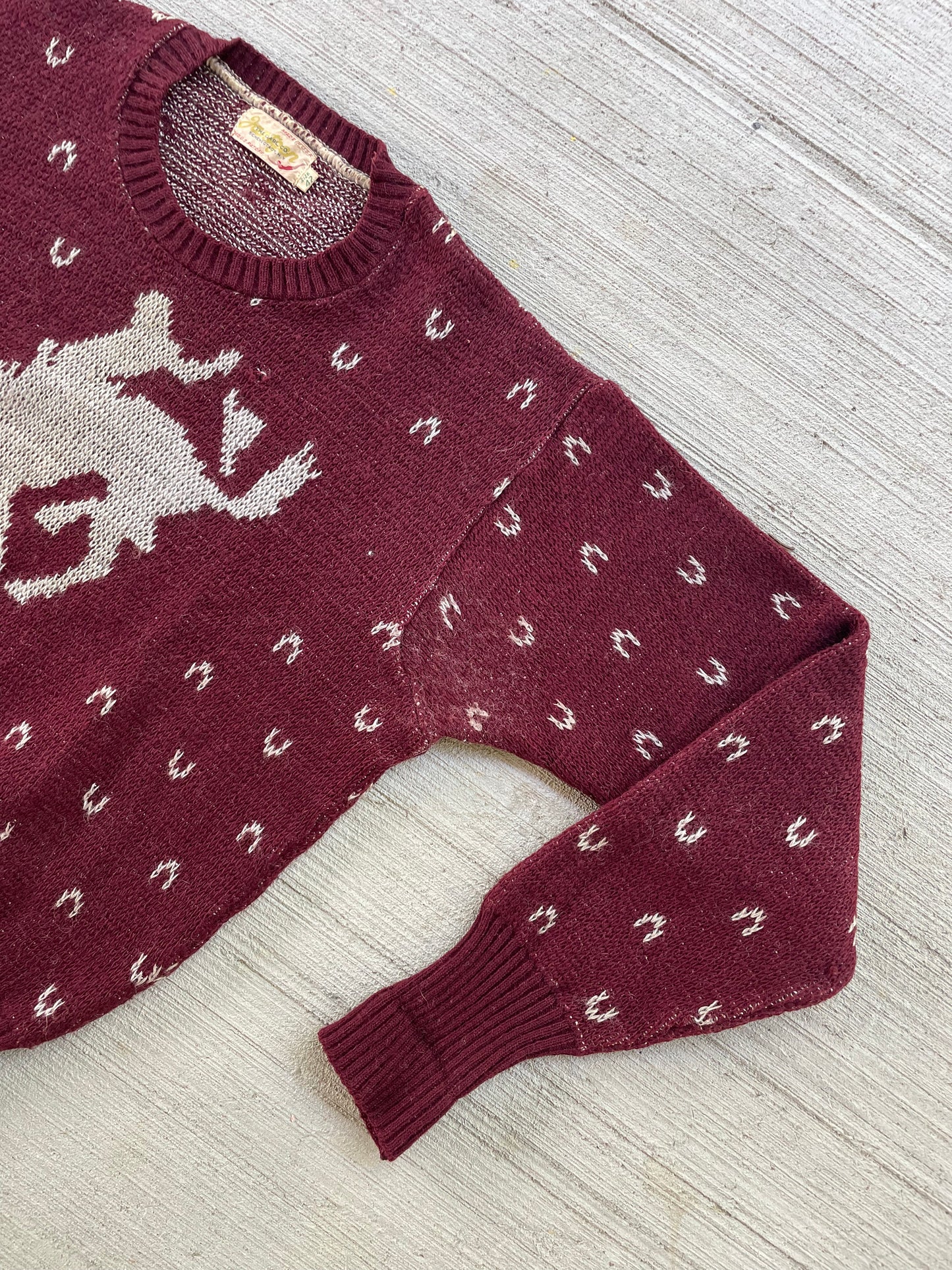 1930s Jantzen Rodeo Sweater
