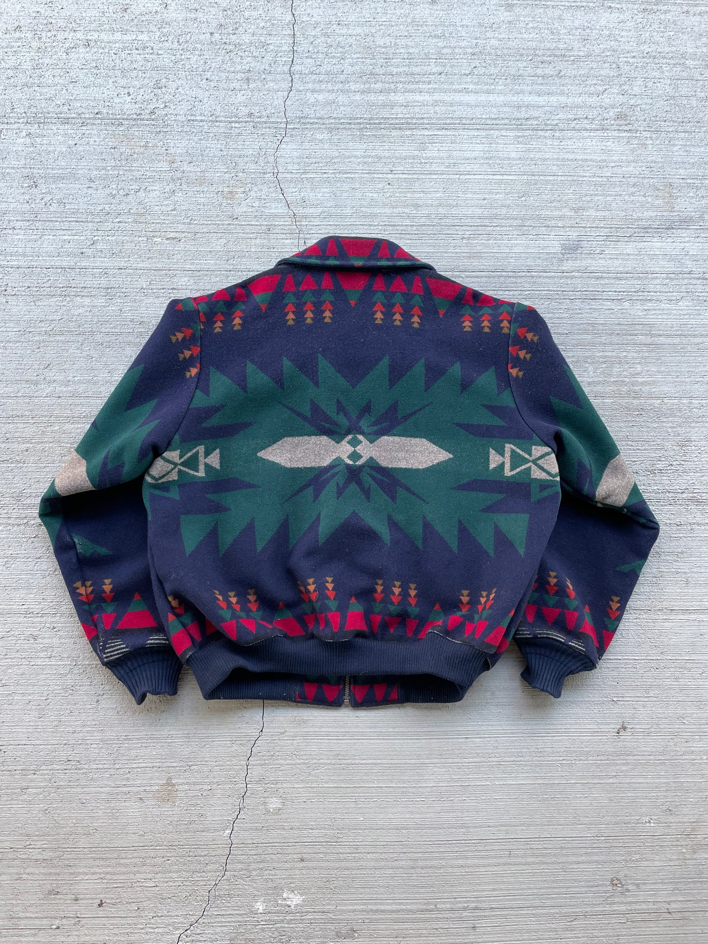 90s Pendleton Western Aztec Bomber Jacket