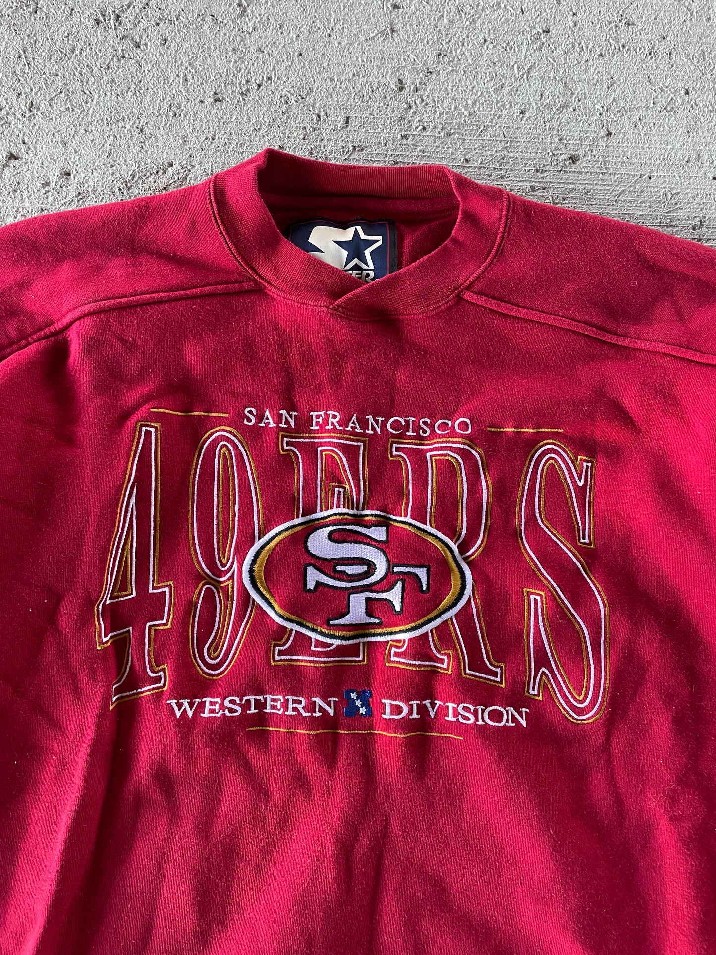 90s San Francisco 49ers Starter Crewneck