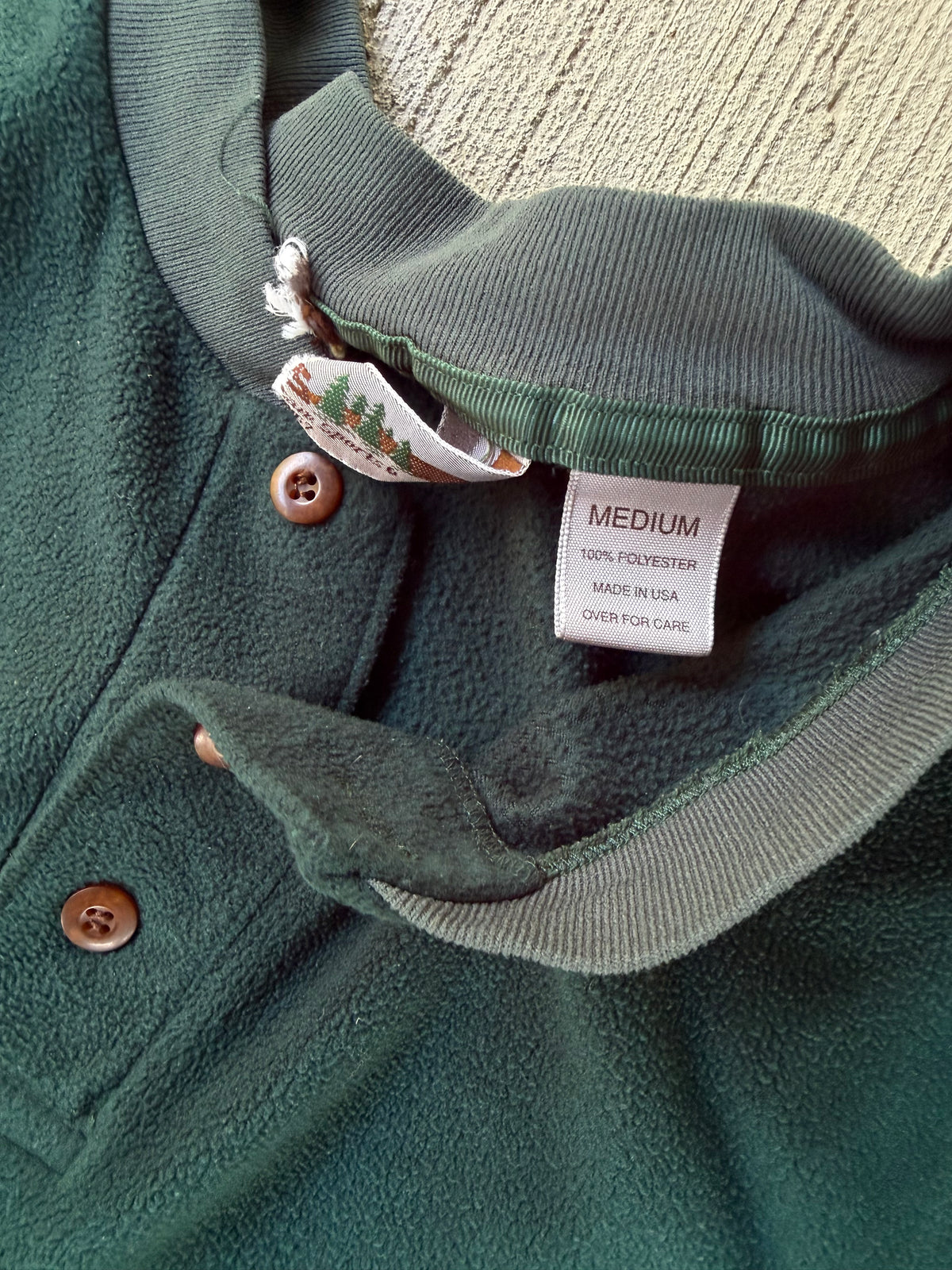 Vintage 1990s EMS Fleece SS Shirt