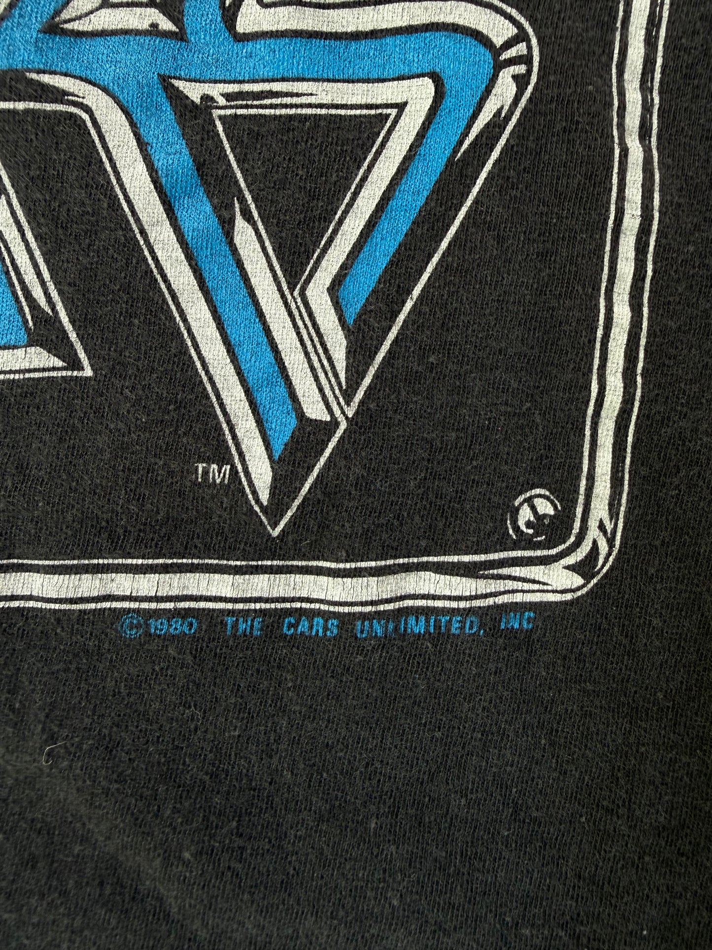 Vintage 1980 The Cars ‘On the Road’ Tour Tee