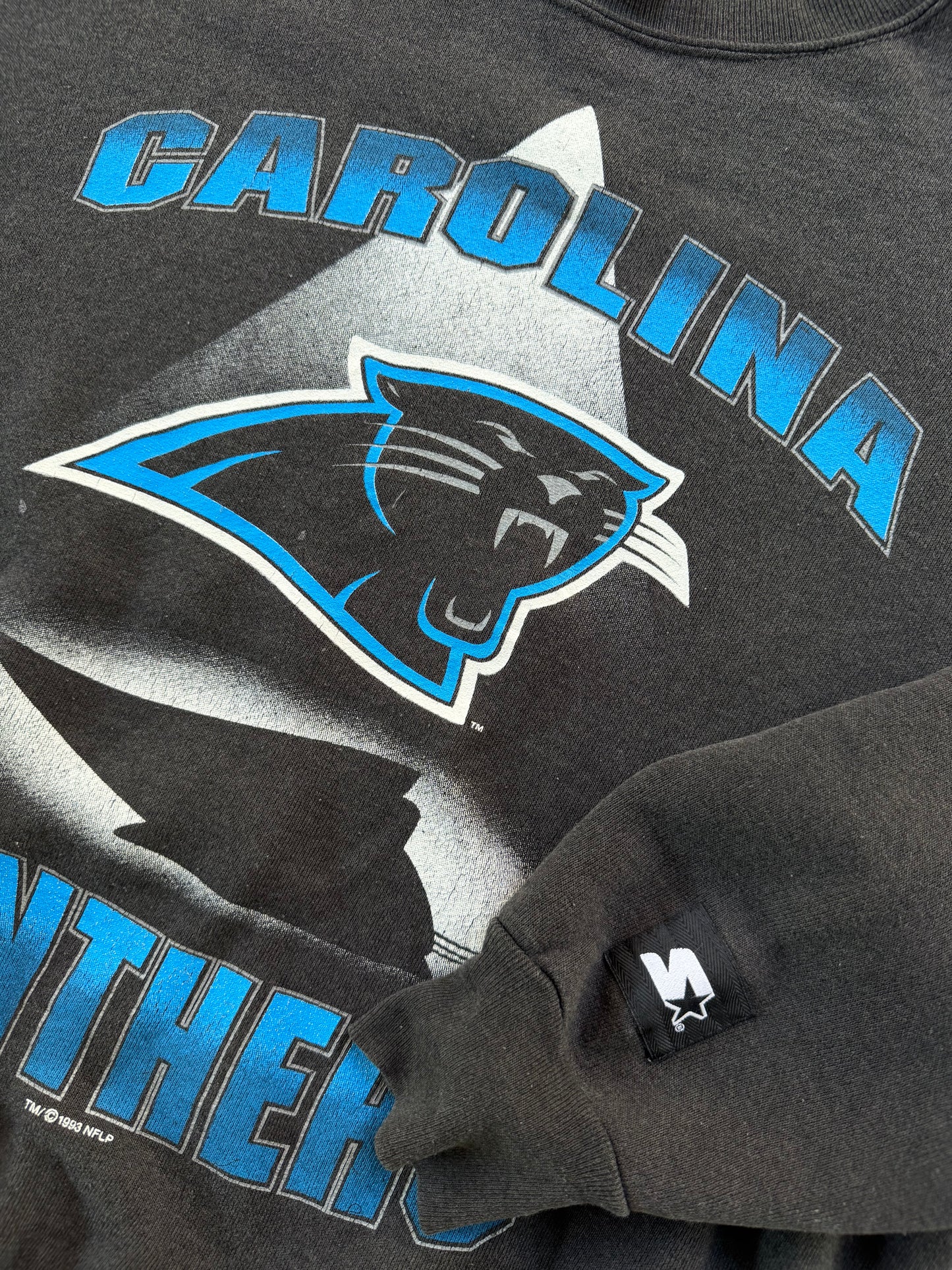 Vintage 1993 Carolina Panthers Starter Crewneck