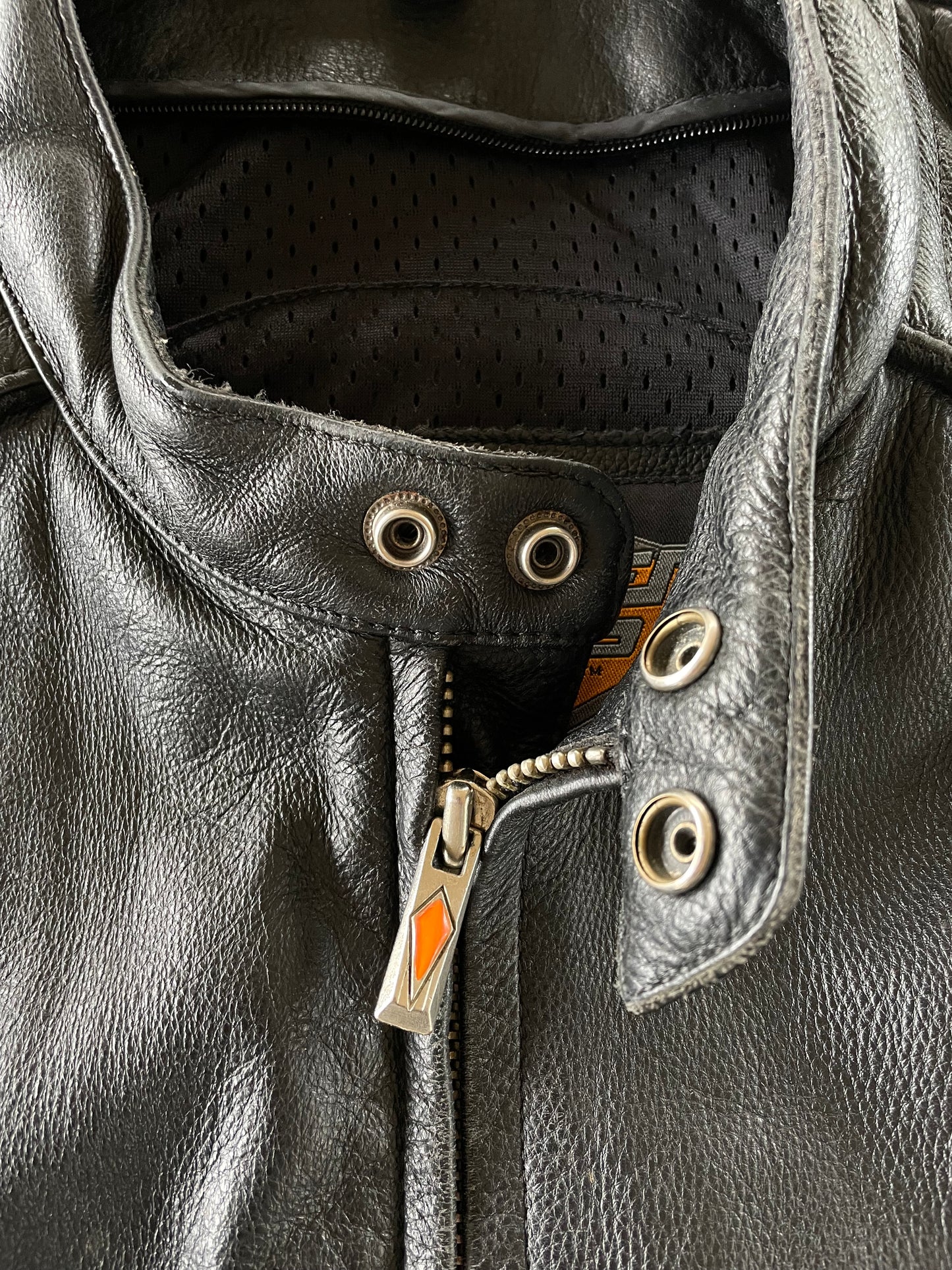 Power Trip Leather Biker Jacket