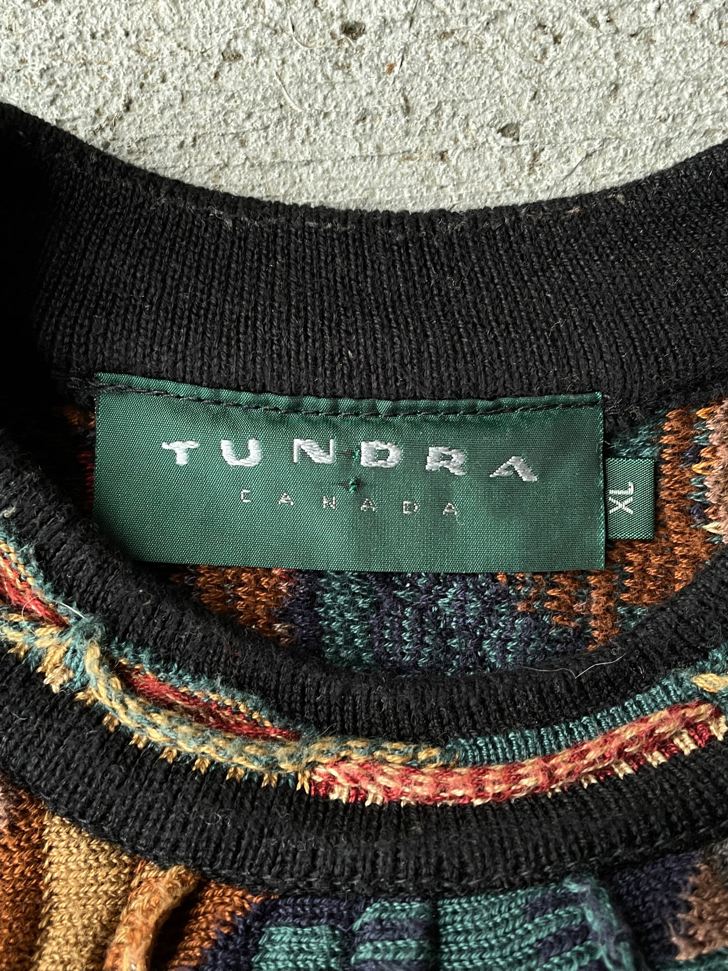 1990s Coogi Style Tundra Sweater
