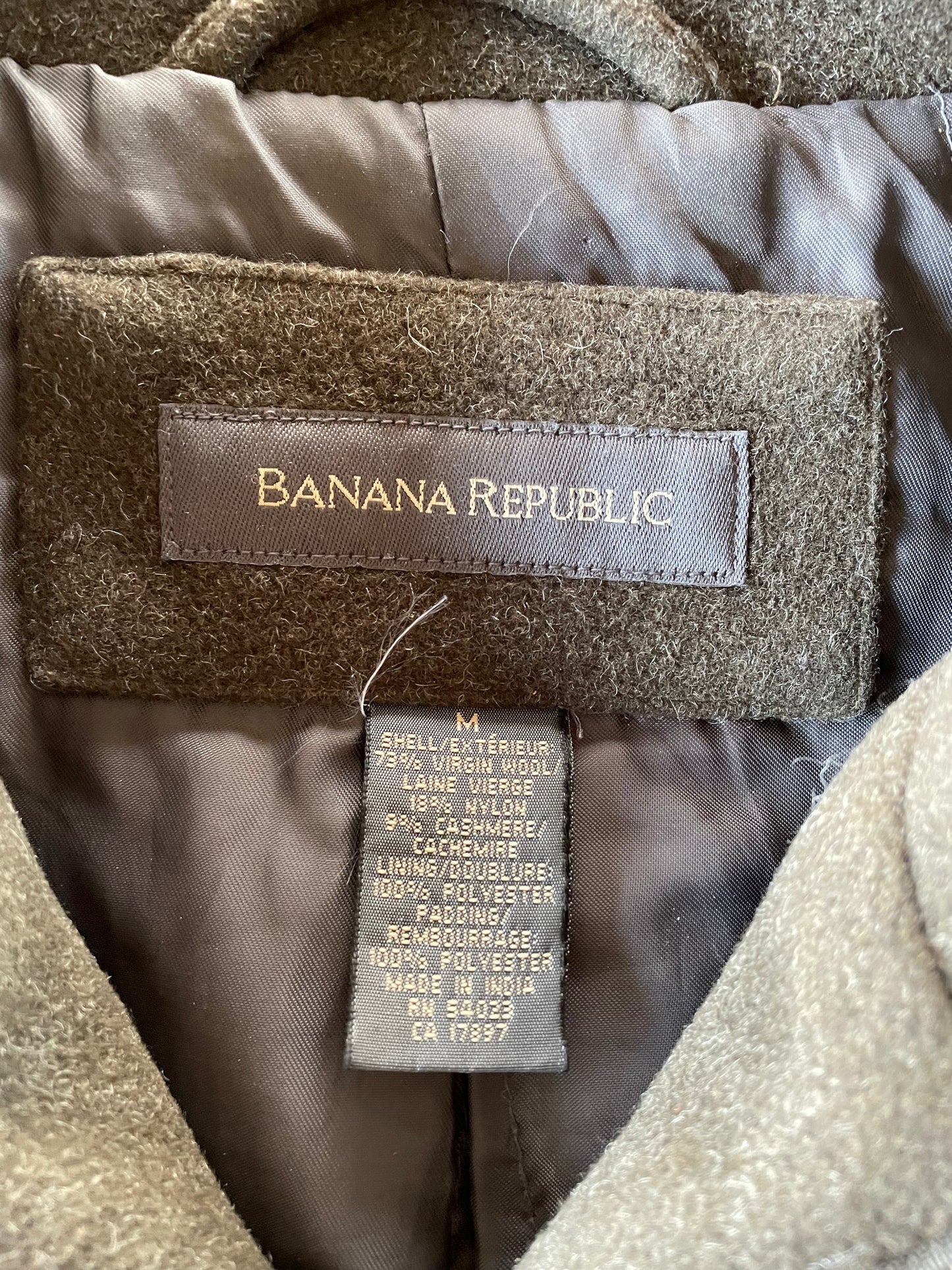 90s Banana Republic Wool/Cashmere Jacket