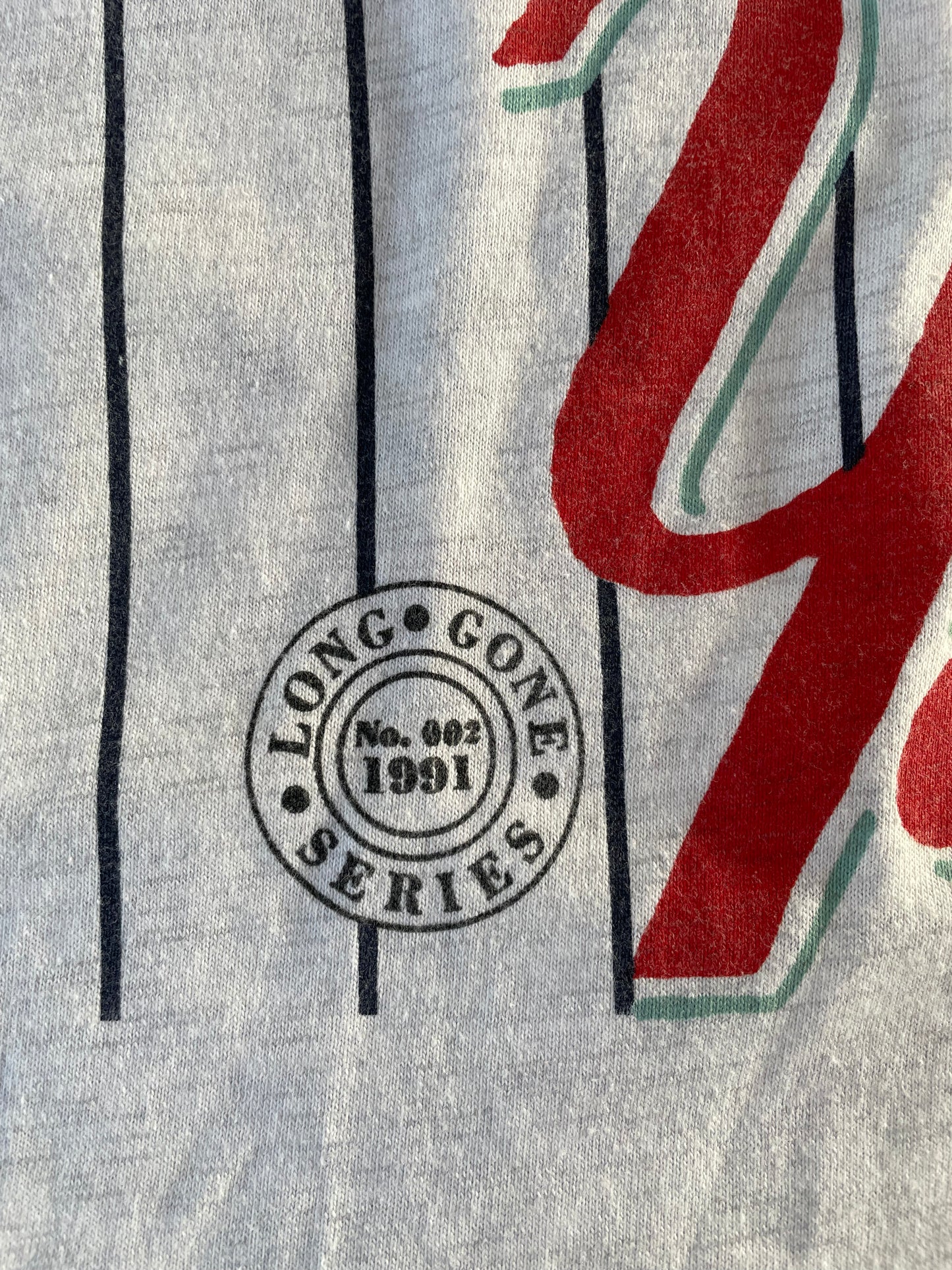 1991 New York Yankees Long Gone AOP Tee