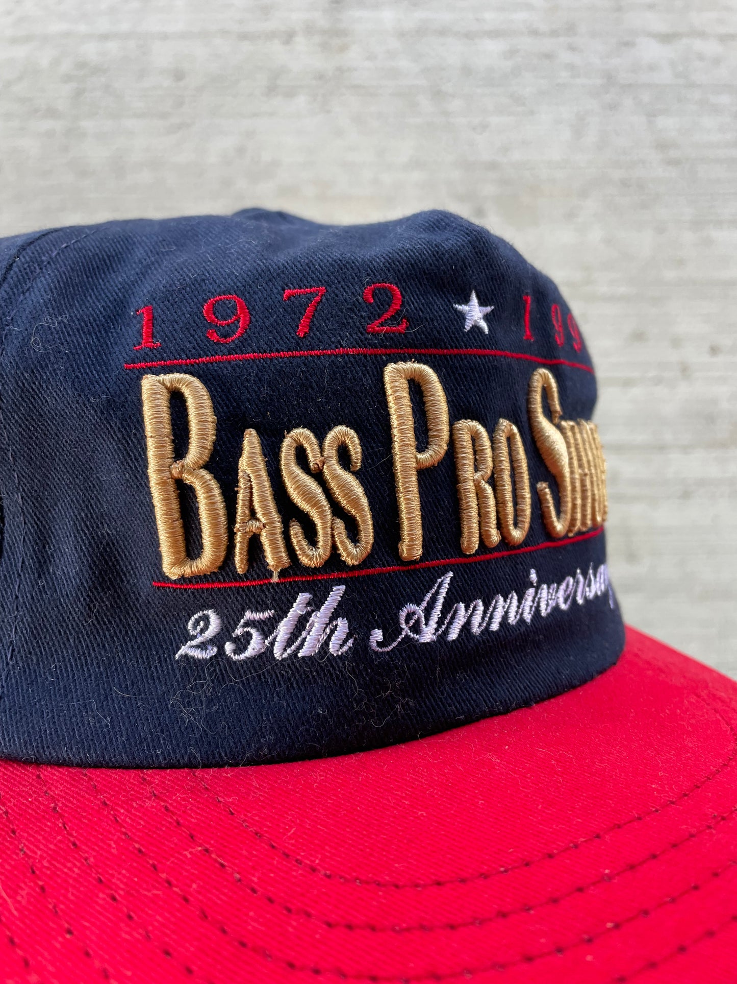 90s Bass Pro Shops 25th Anniversary Hat