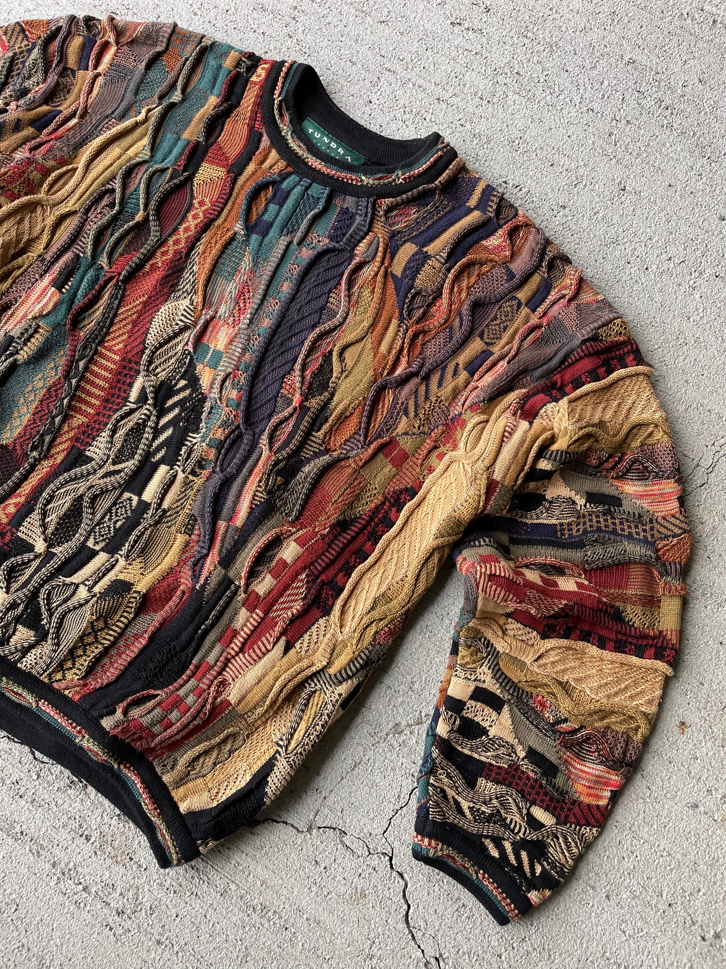 1990s Coogi Style Tundra Sweater