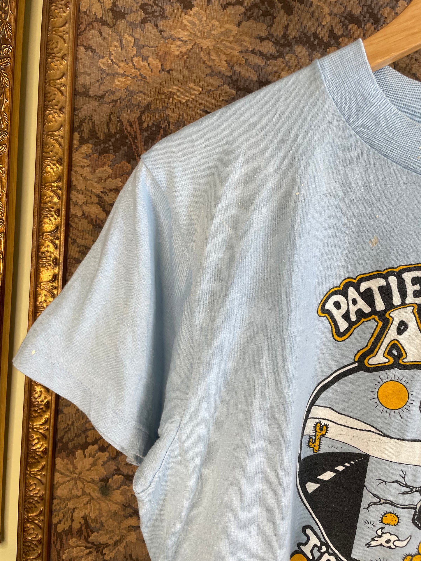 80s ‘Patience’ Funny Tee