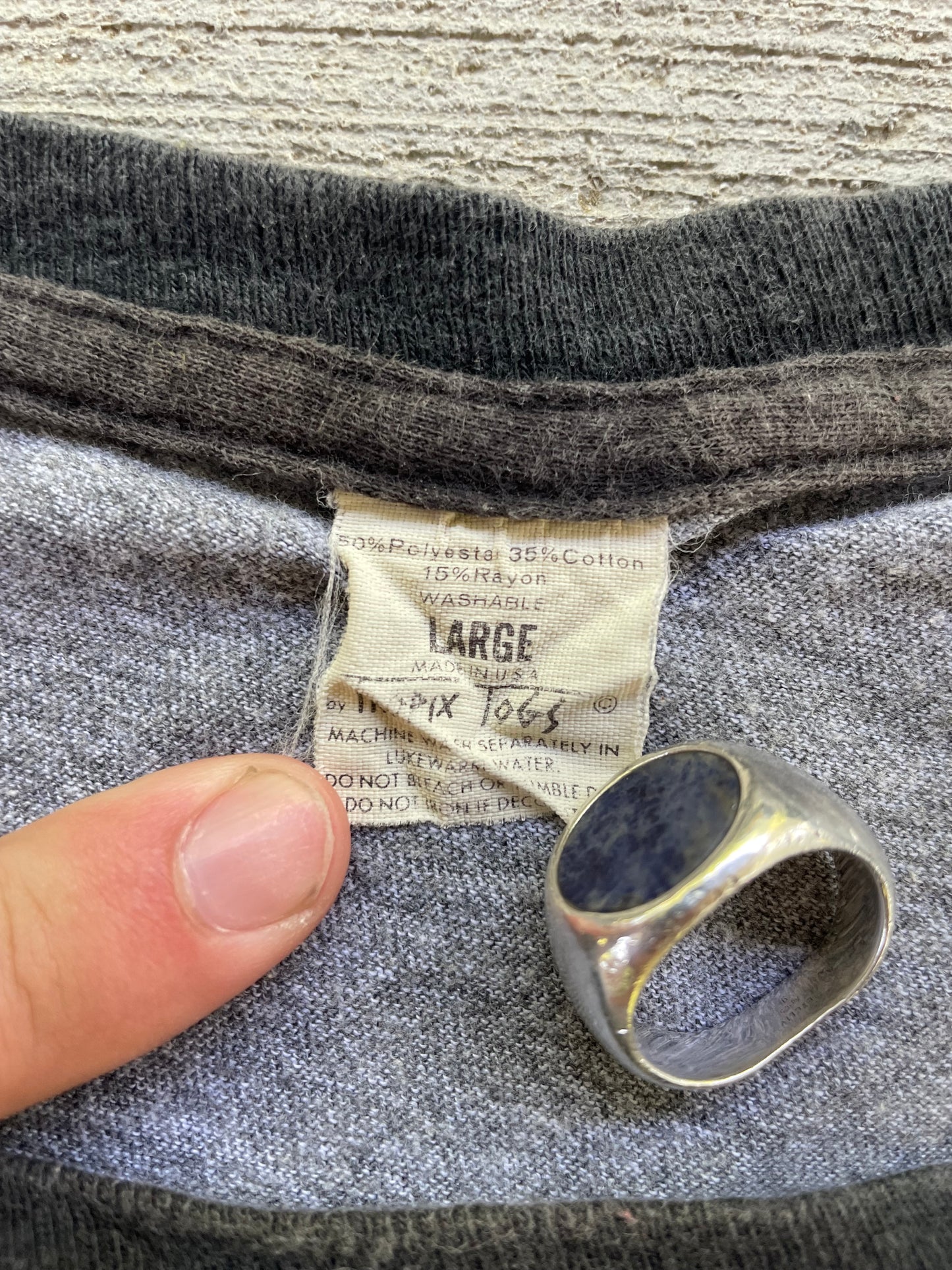 Vintage 1980s Mickey Mouse Ringer Tee