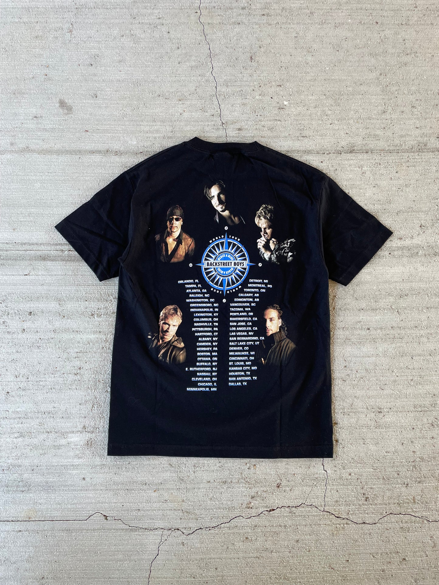 2000 Backstreet Boys Tour tee