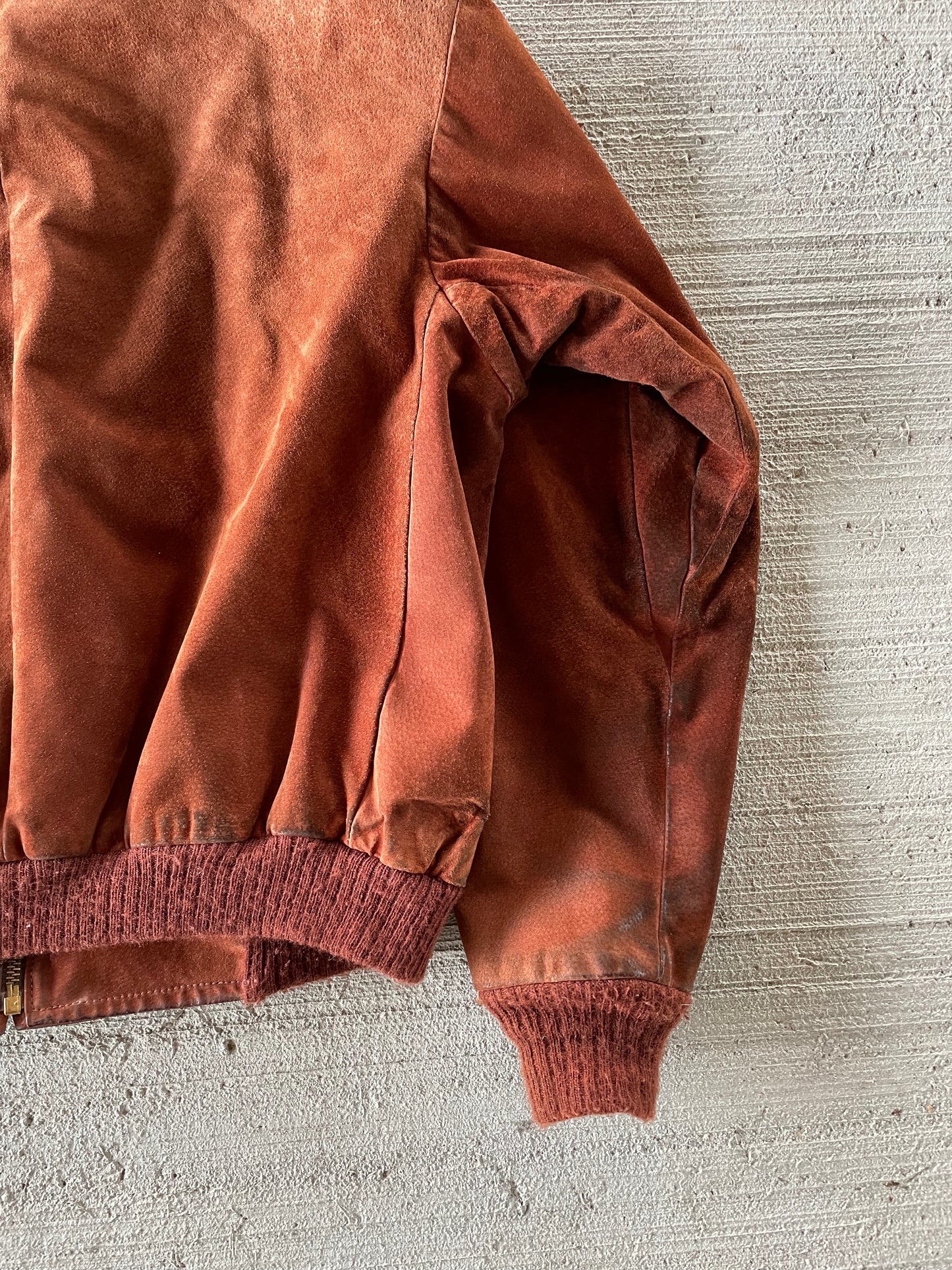60s/70s Vintage Breier of Amsterdam Suede Bomber