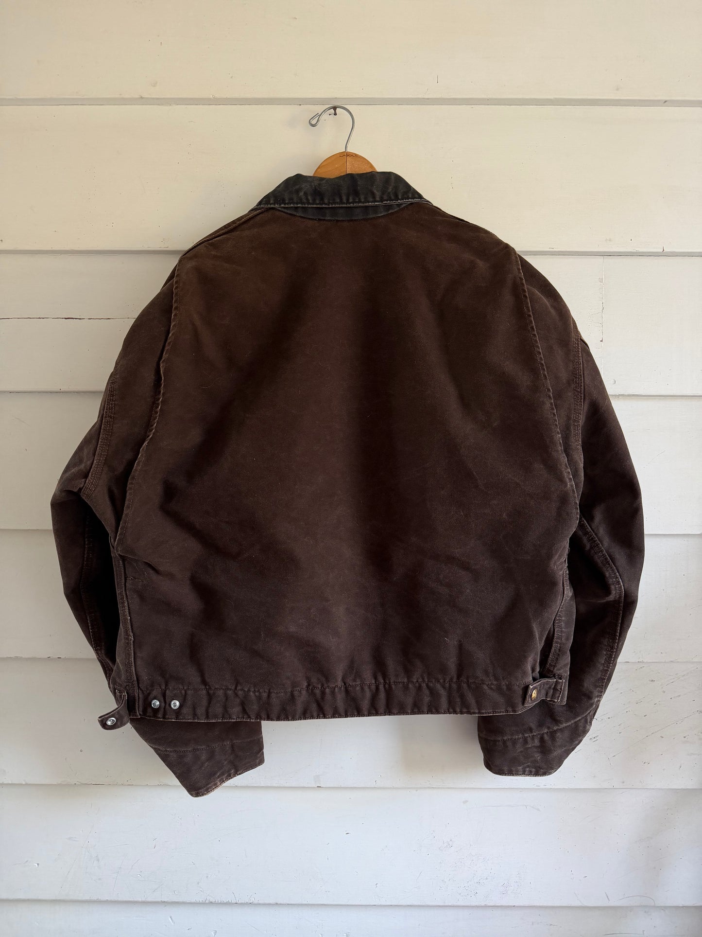 2010 Dark Brown Carhartt Detroit Blanket Lined Jacket (J97 DKB)