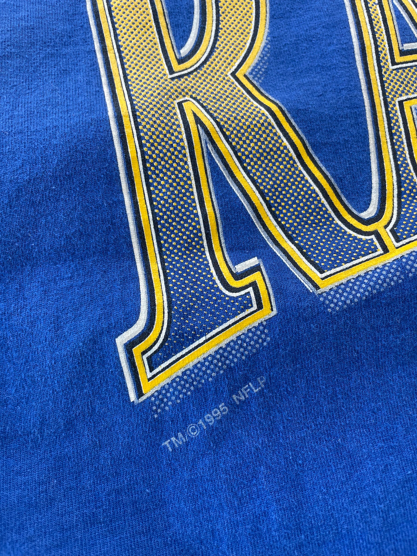 1995 LA Rams Logo Athletic Tee