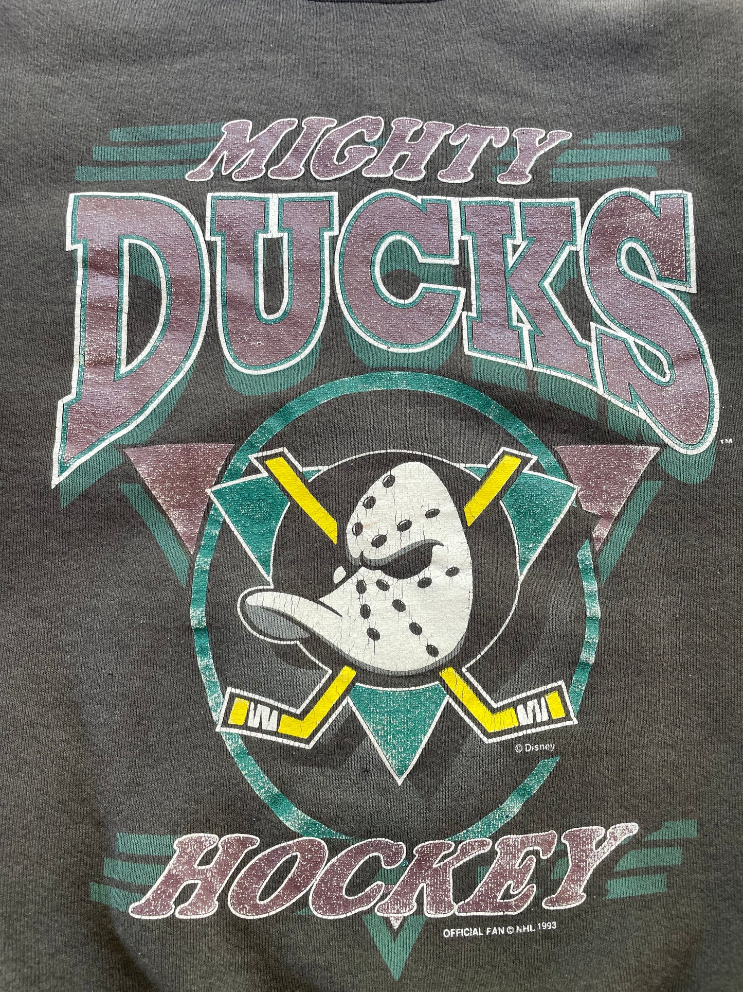 Vintage 1993 Anaheim Mighty Ducks Crewneck