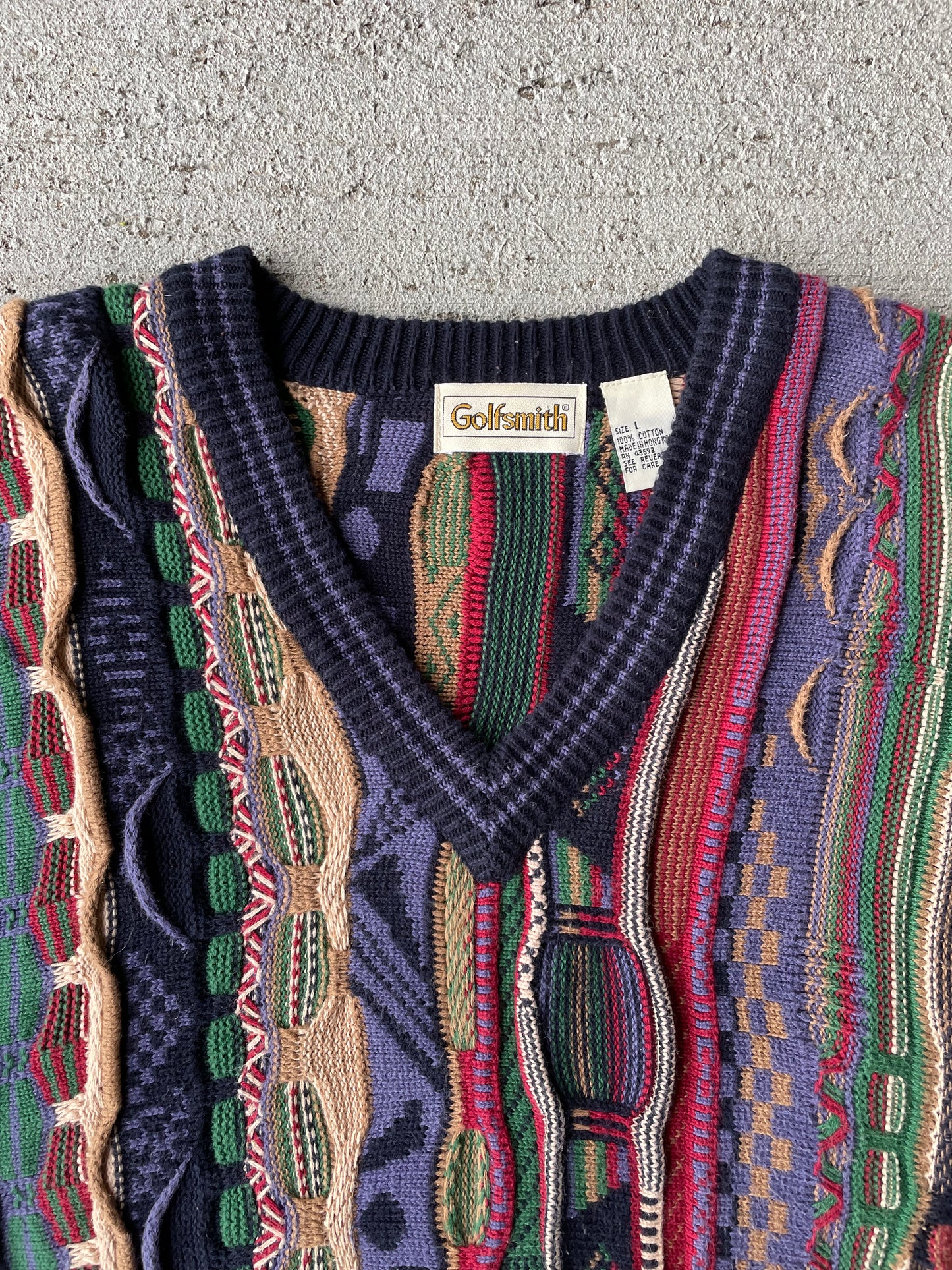 1990s Coogi Style Golfsmith Sweater