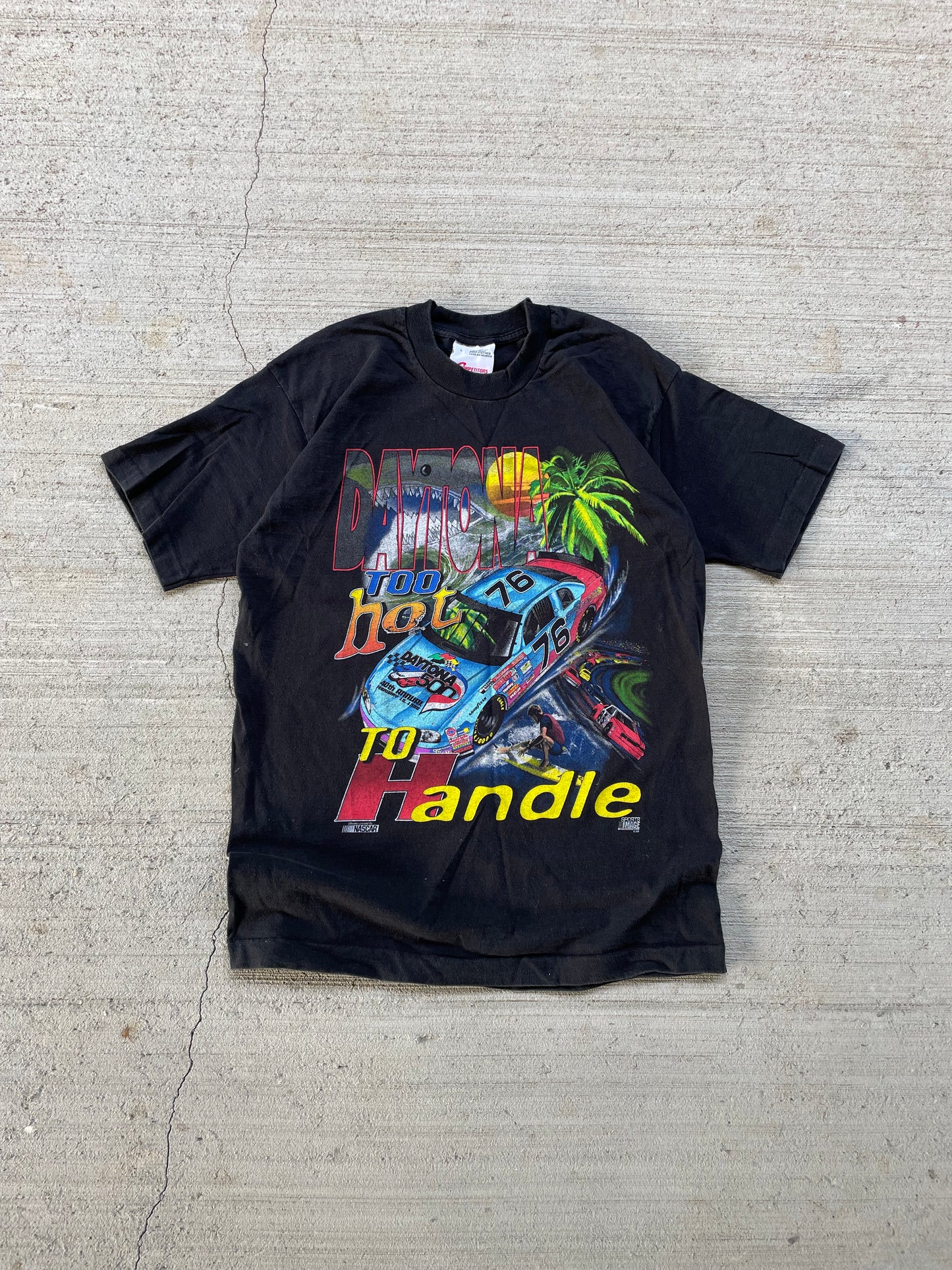 1998 Daytona 500 Too Hot To Handle Tee