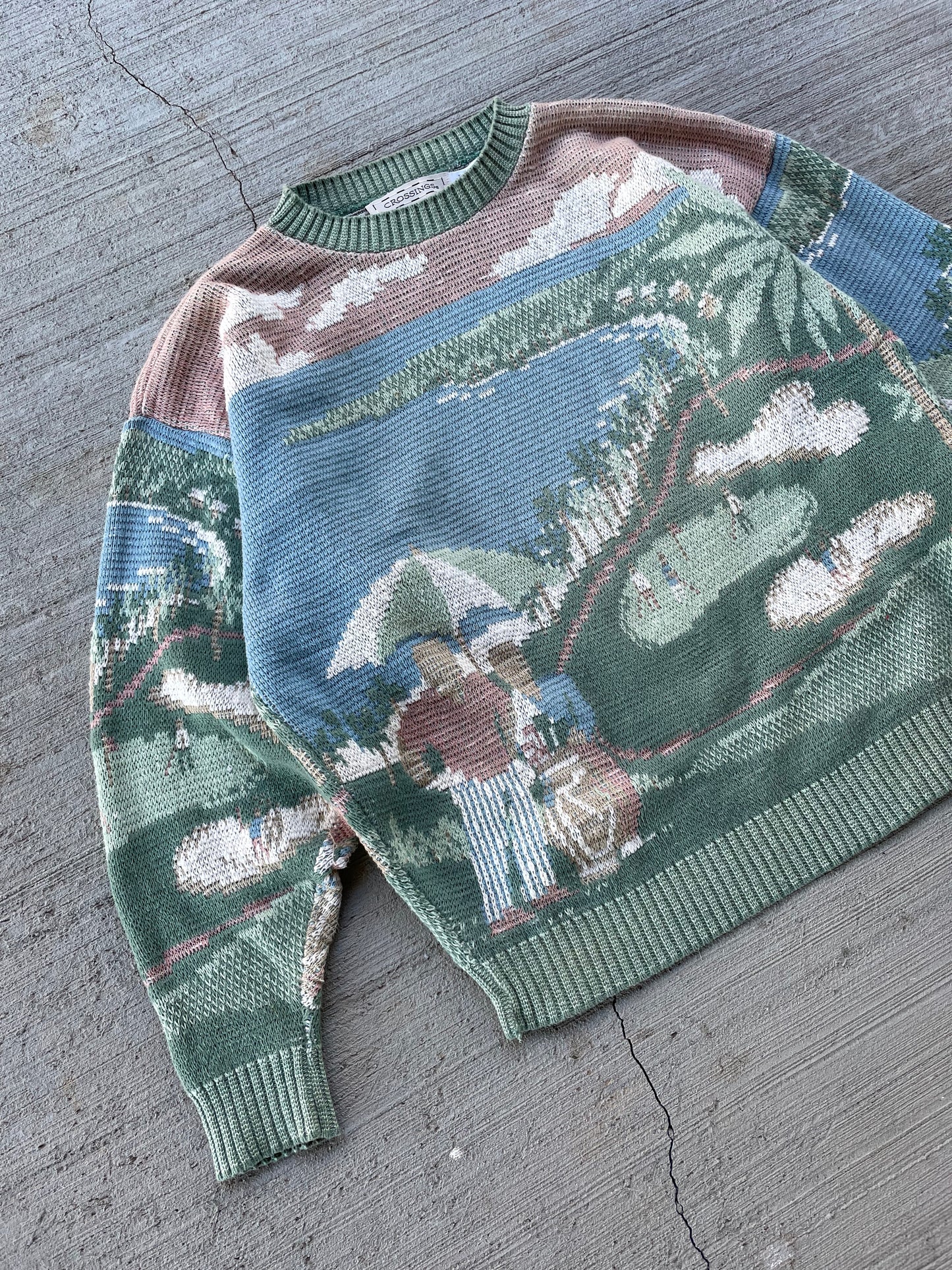 80s Crossings Golf Sweater
