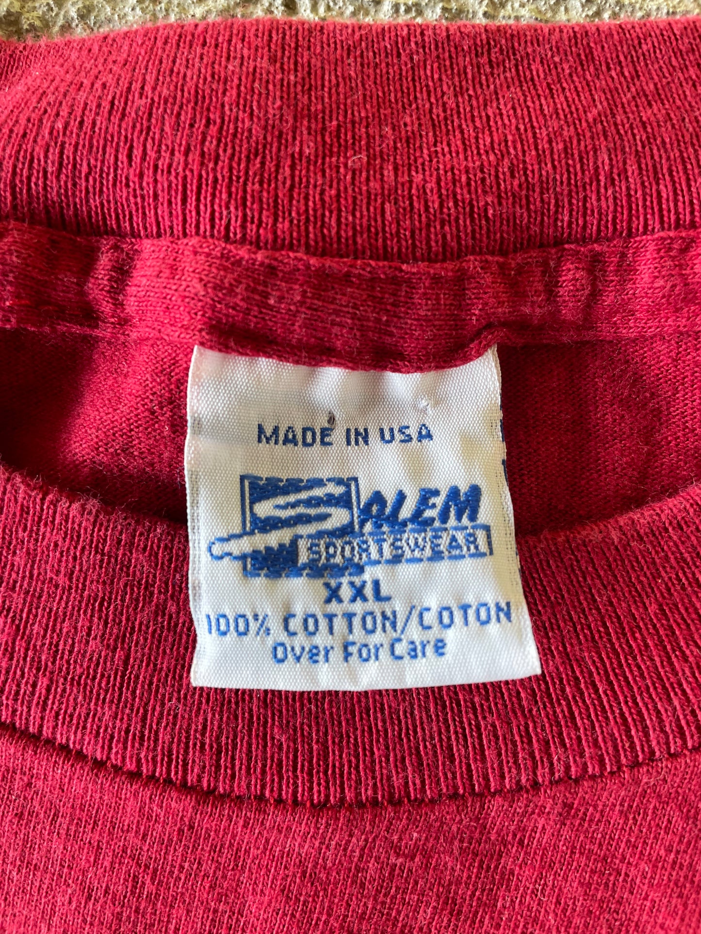 1992 Washington Redskins AOP Tee