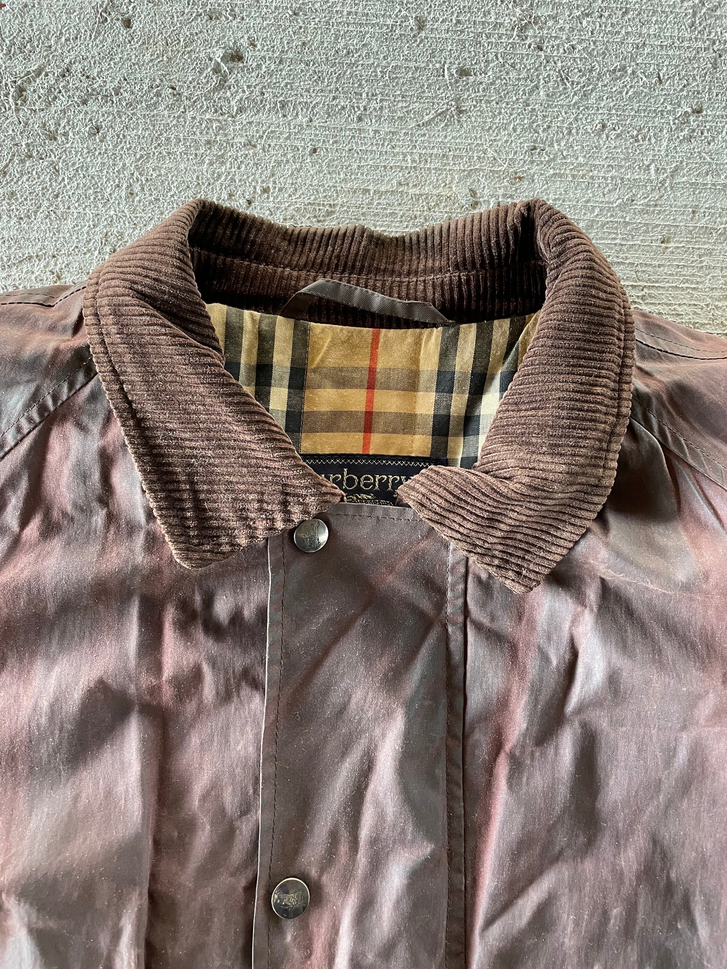 Vintage Burberrys Wax Coated Jacket