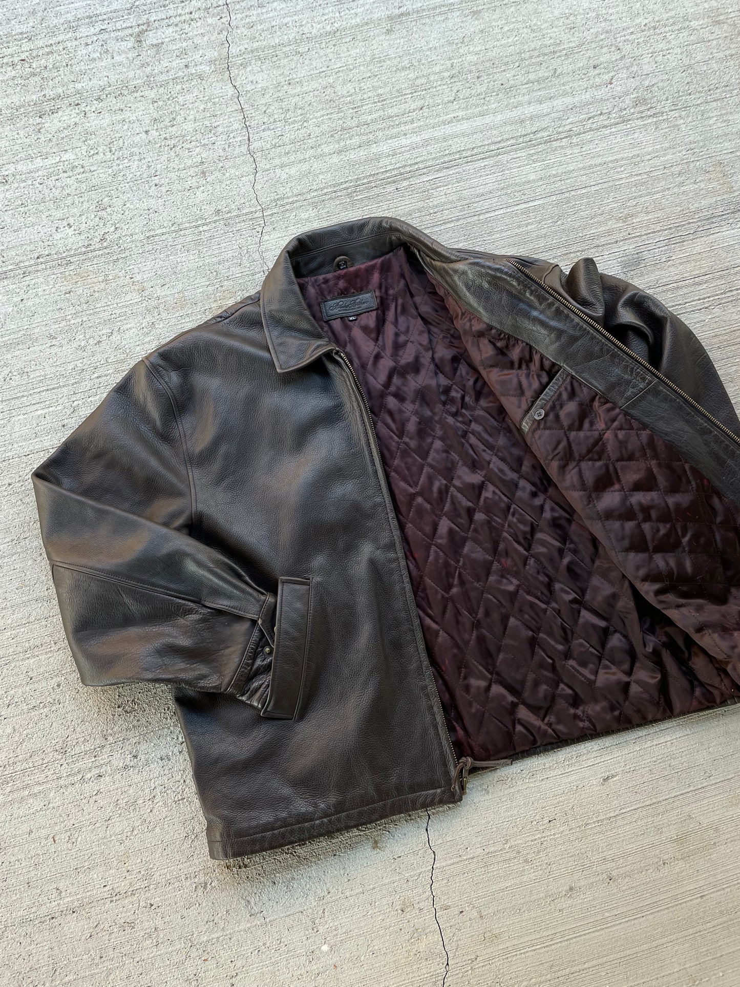 Vintage Brooks Brothers Leather Jacket