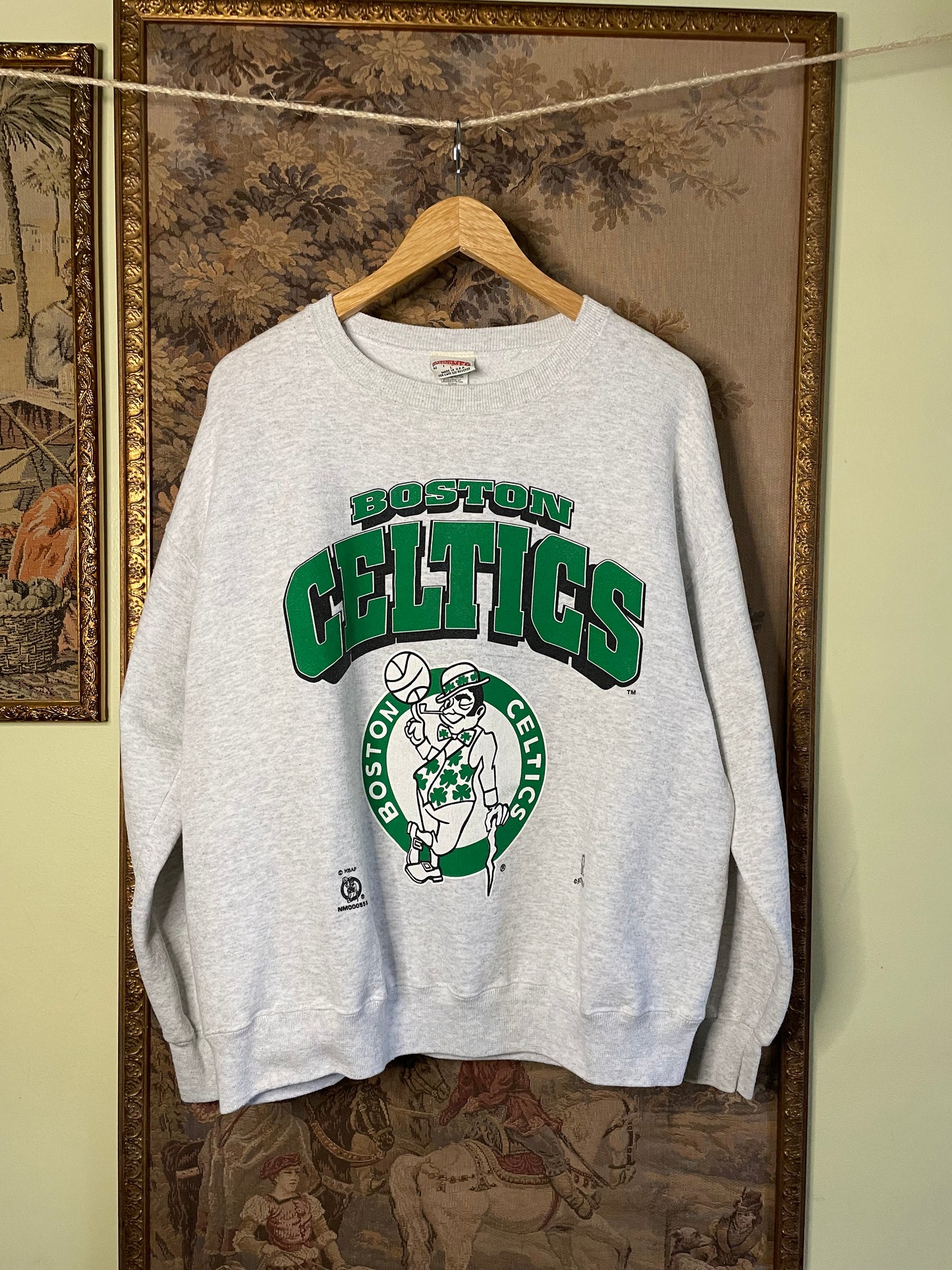 90s Boston Celtics Nutmeg Crewneck