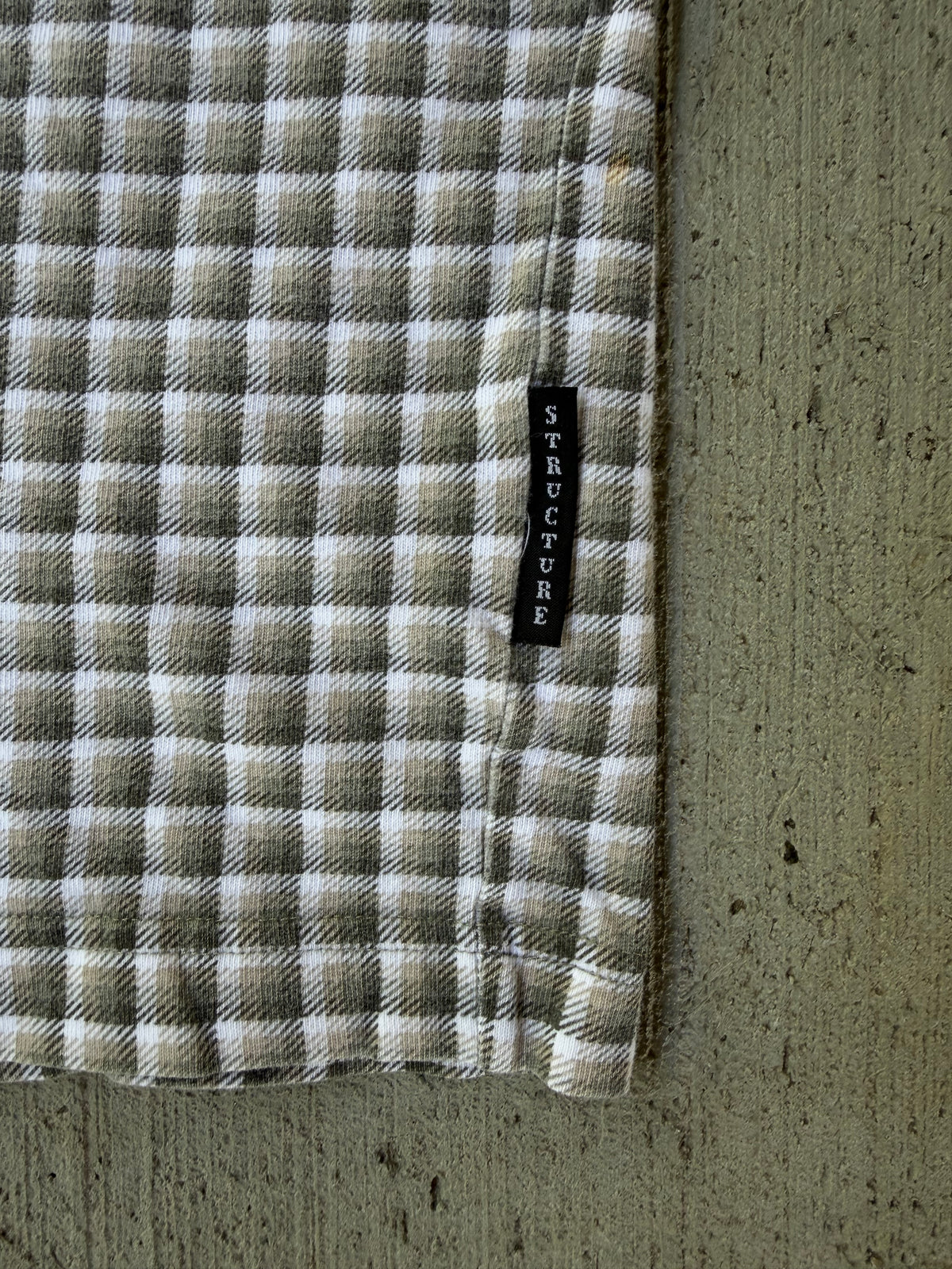 Vintage 1990s Structure Six Button Polo
