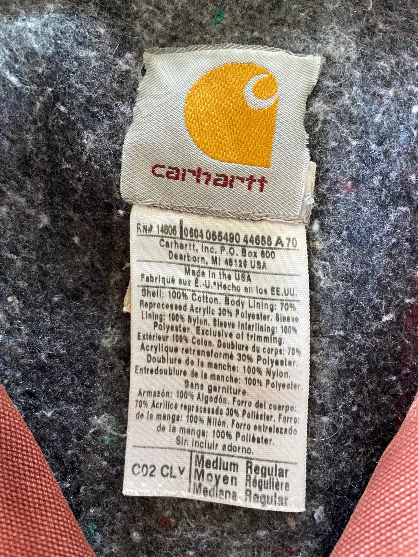 2004 Carhartt Chore Jacket (Clay)