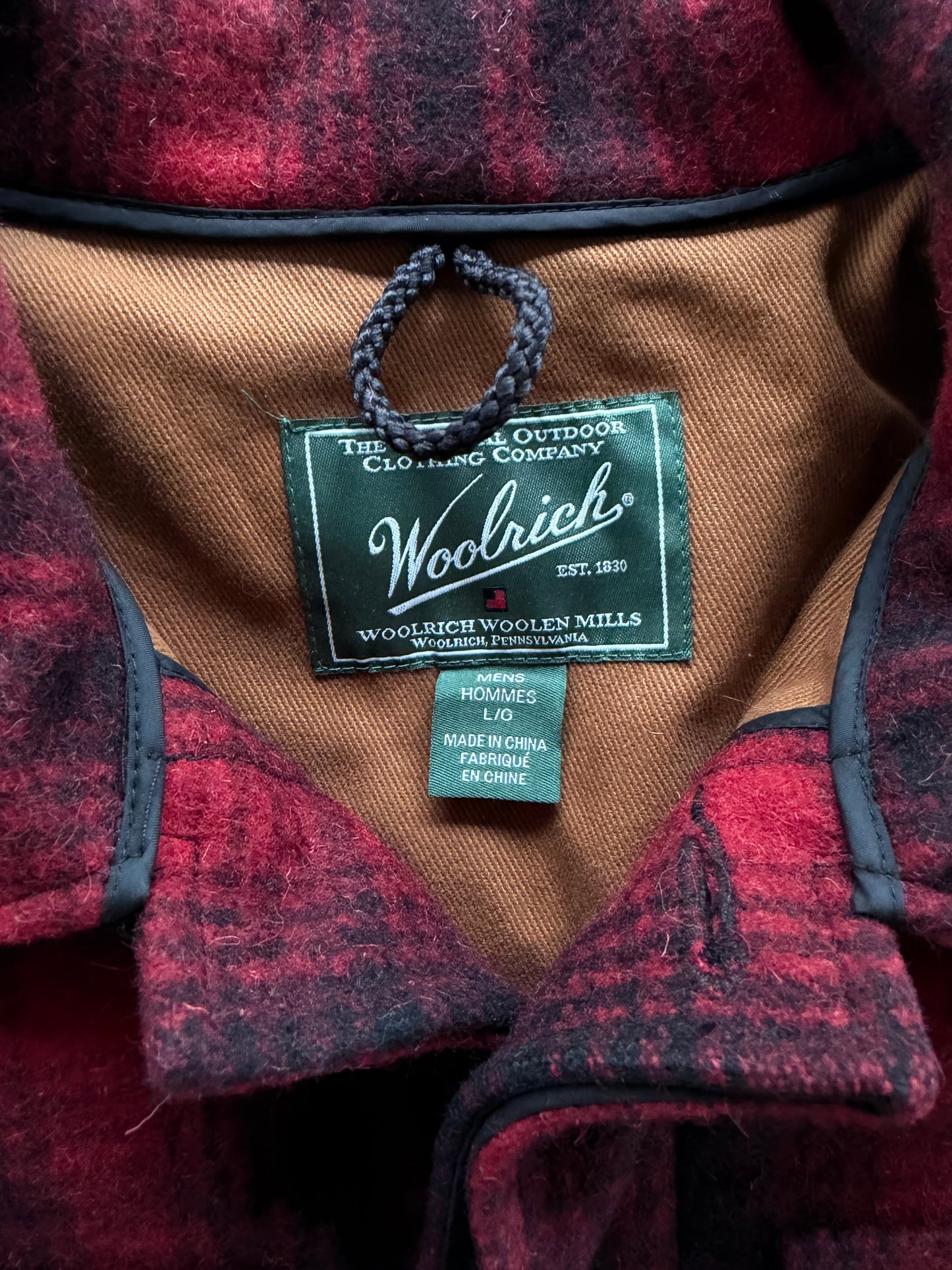 Woolrich Mackinaw Buffalo Plaid Hunting Jacket
