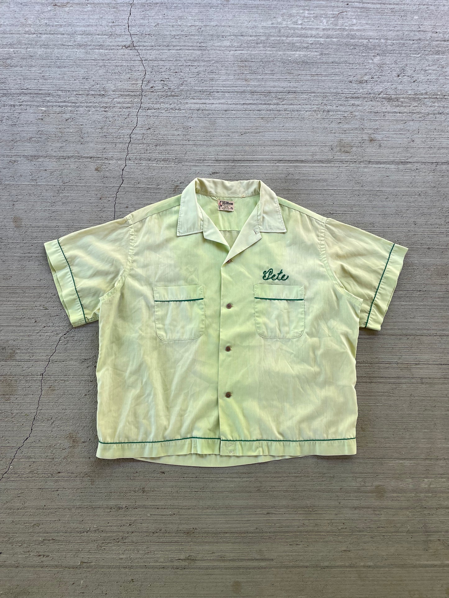 Vintage 1950s Hilton ‘Mickey’s’ Bowling Shirt