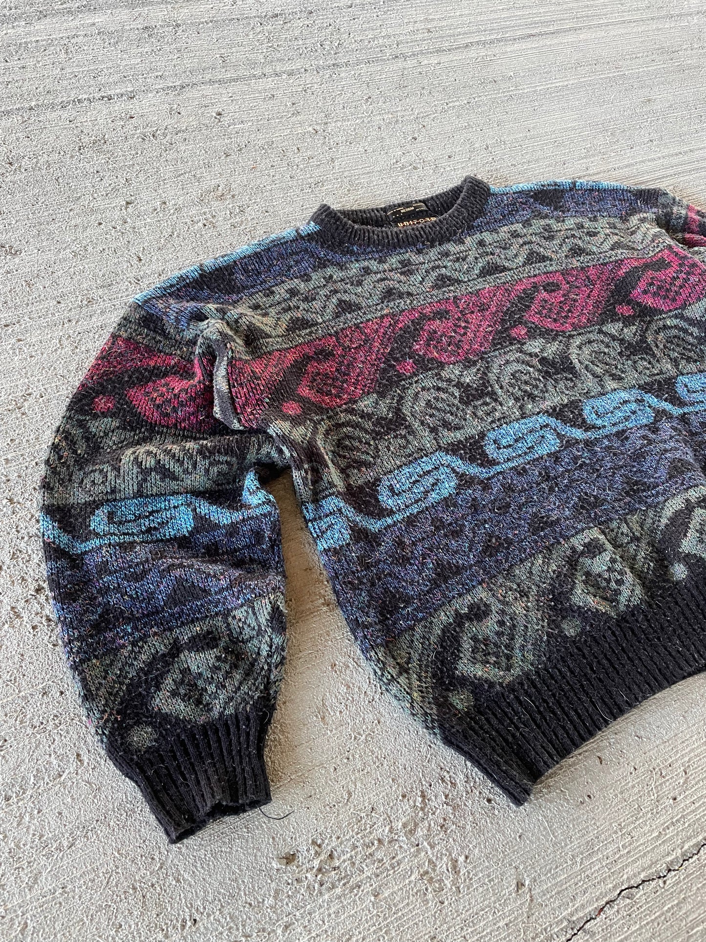 80s Uniform Code Sweater