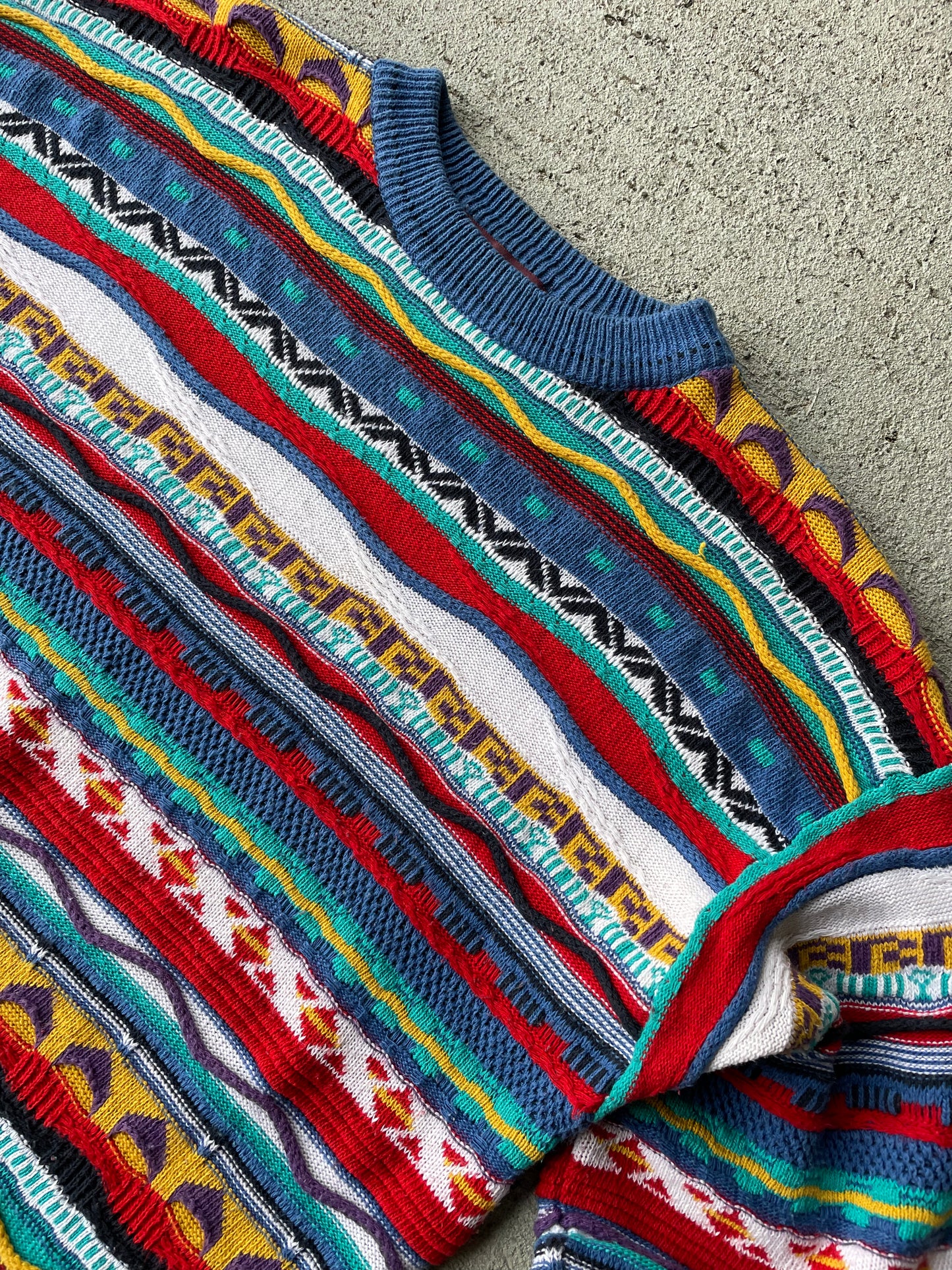 1990s Coogi Style John Ashford Sweater
