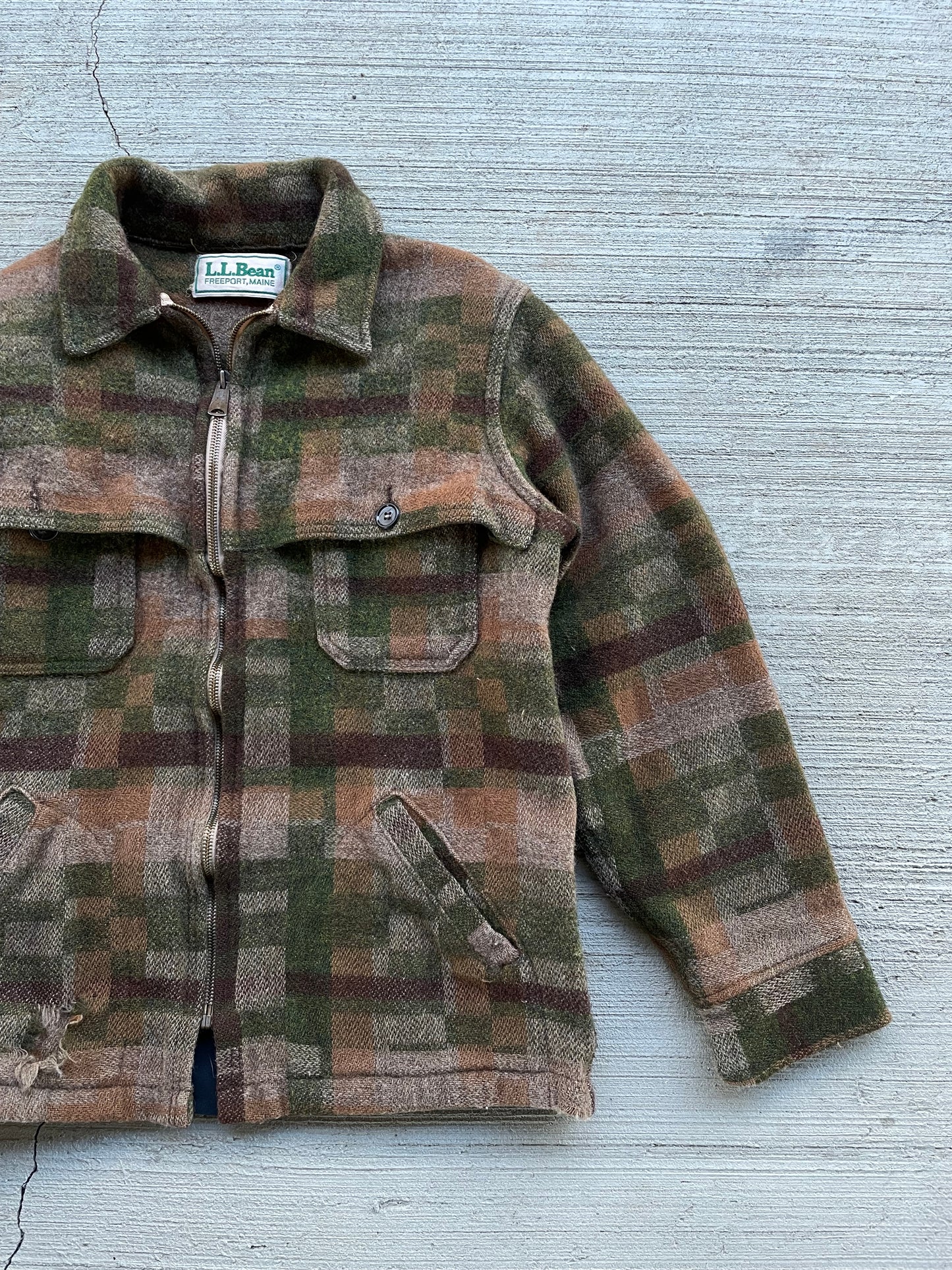 60s L.L. Bean Wool Jacket