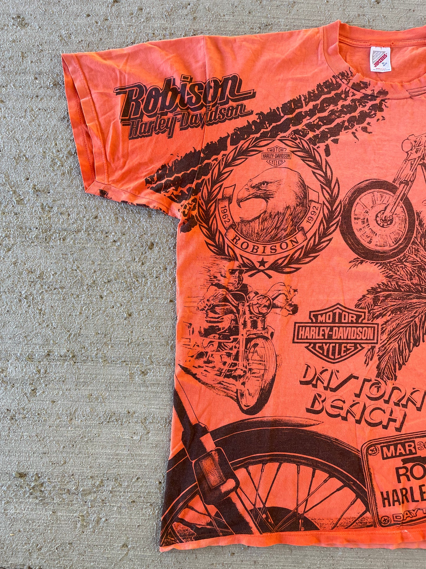 1992 Harley Davidson AOP Daytona Beach Tee