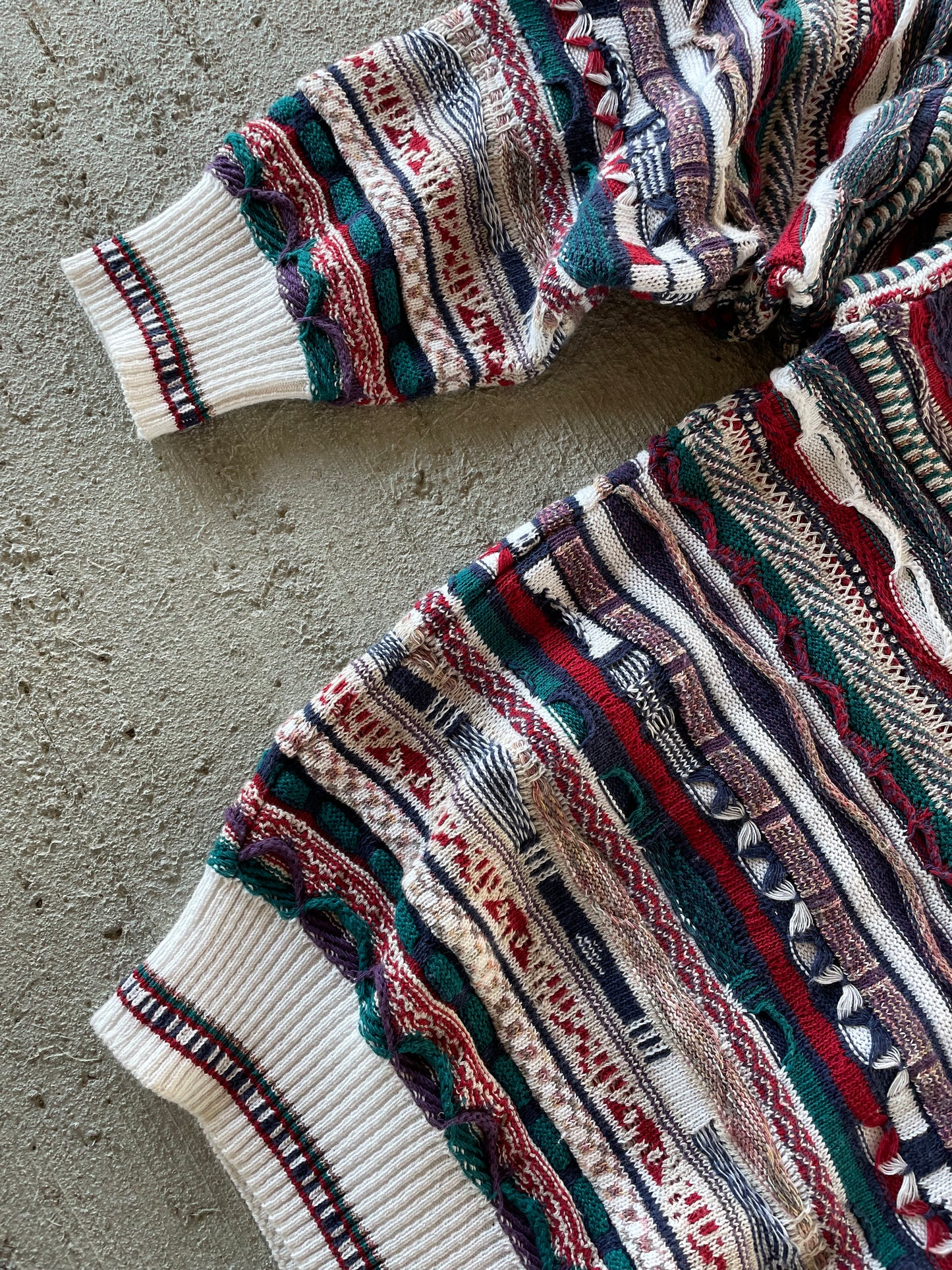 Vintage Conte Di Milano Coogi Style Sweater