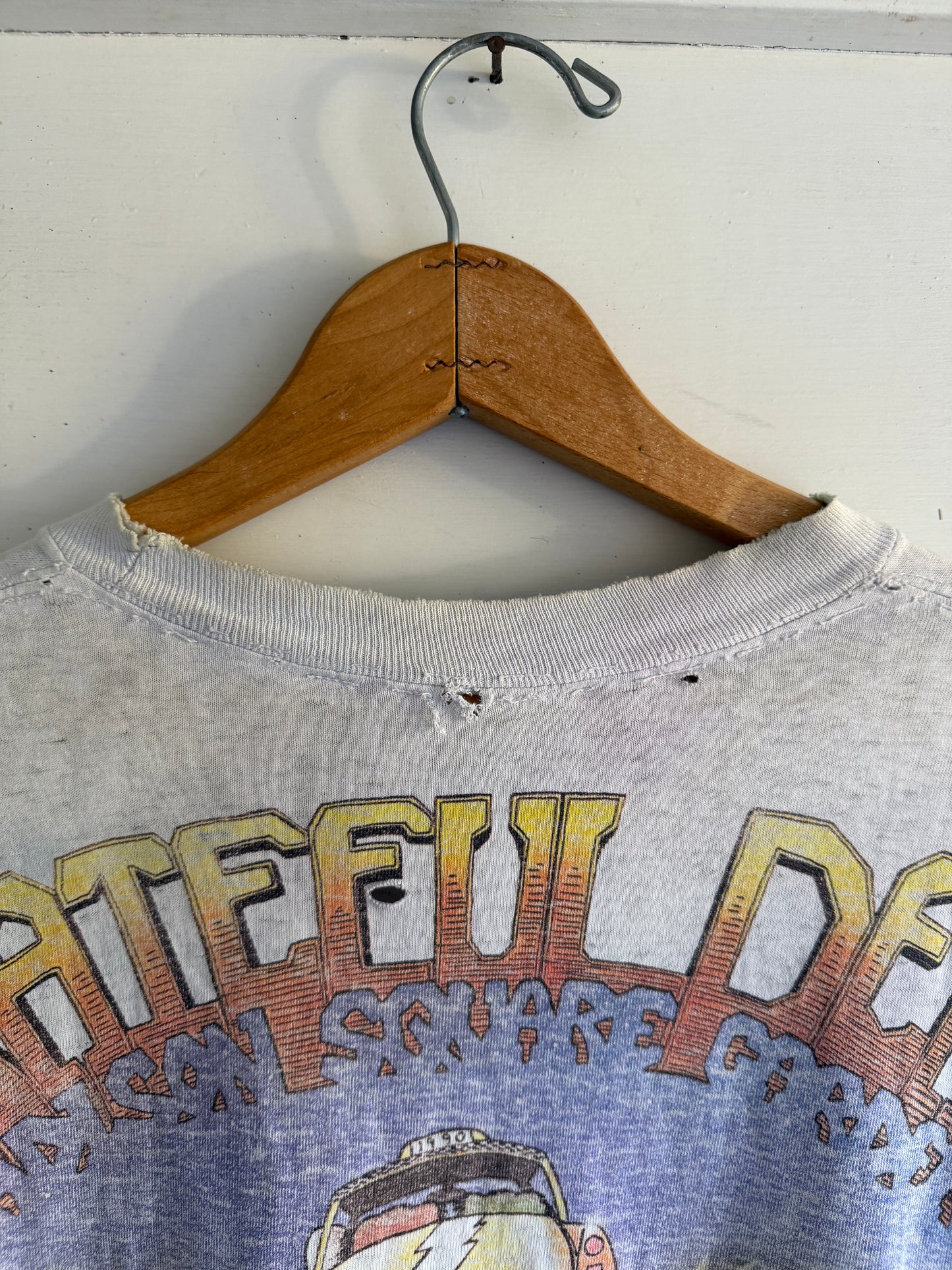 Vintage 1990 Grateful Dead MSG NYC Taxi Tee