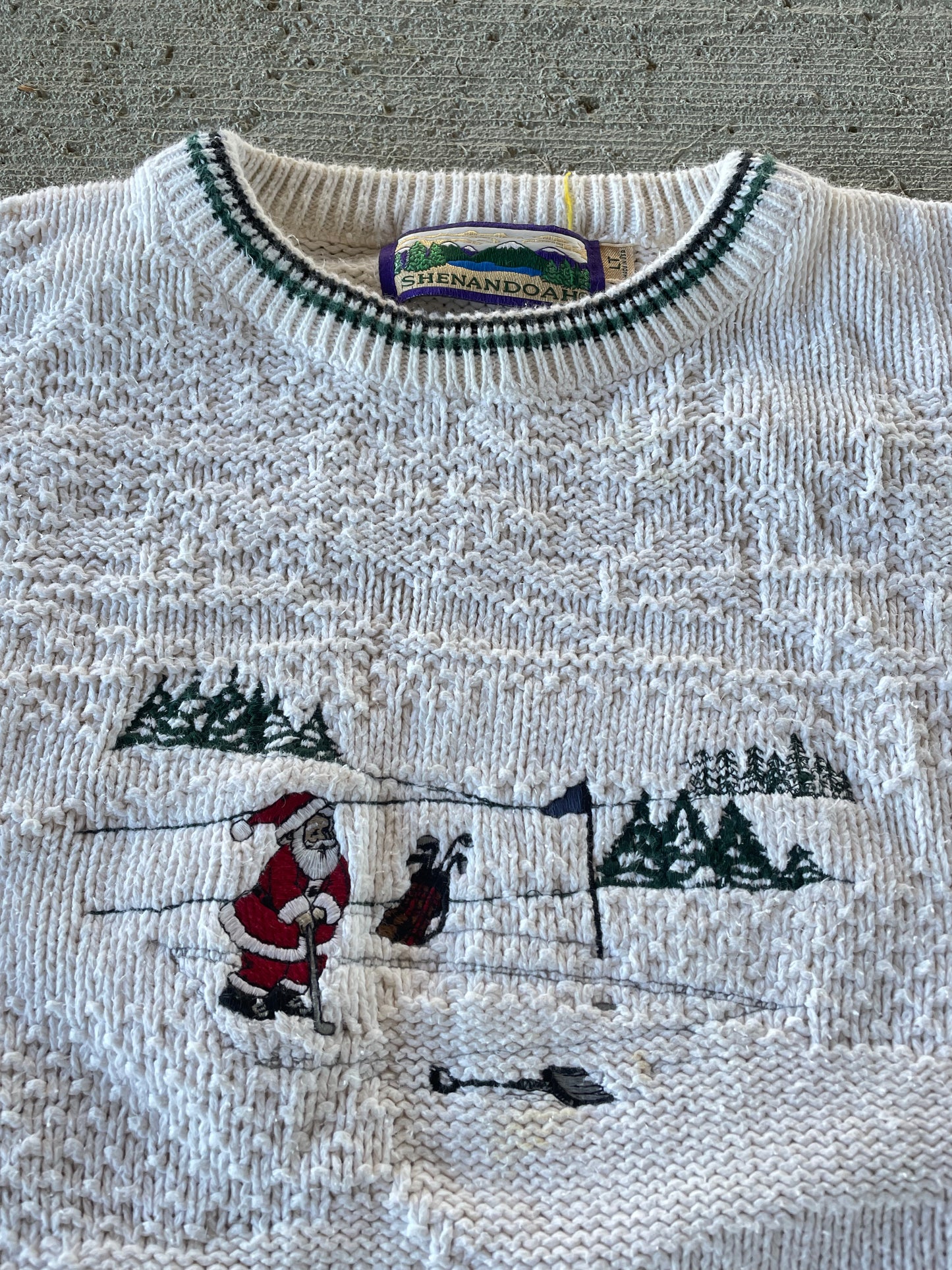 90s Shenandoah Golf Sweater