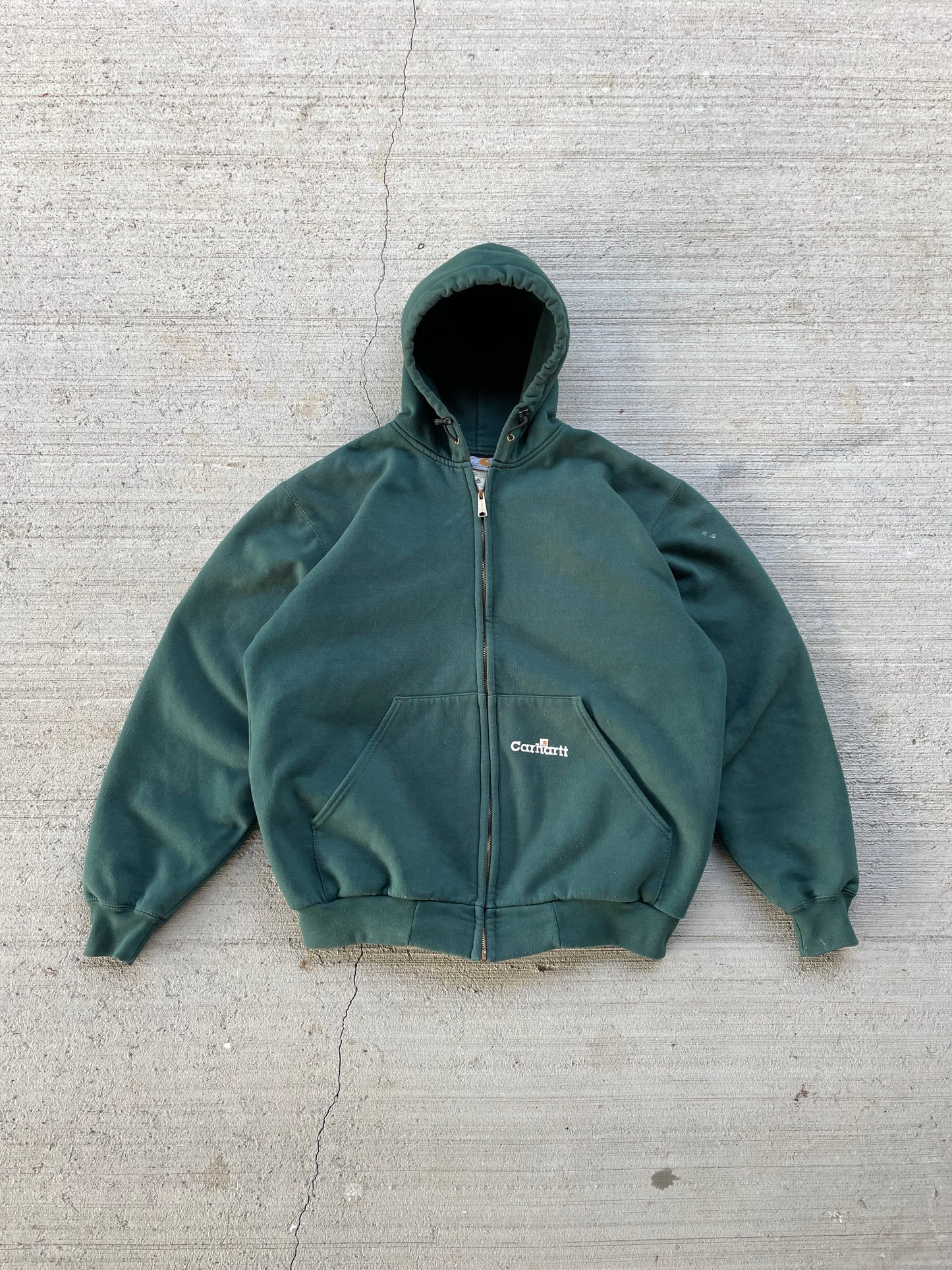2003 Carhartt Thermal Lined Zip-Up Hoodie