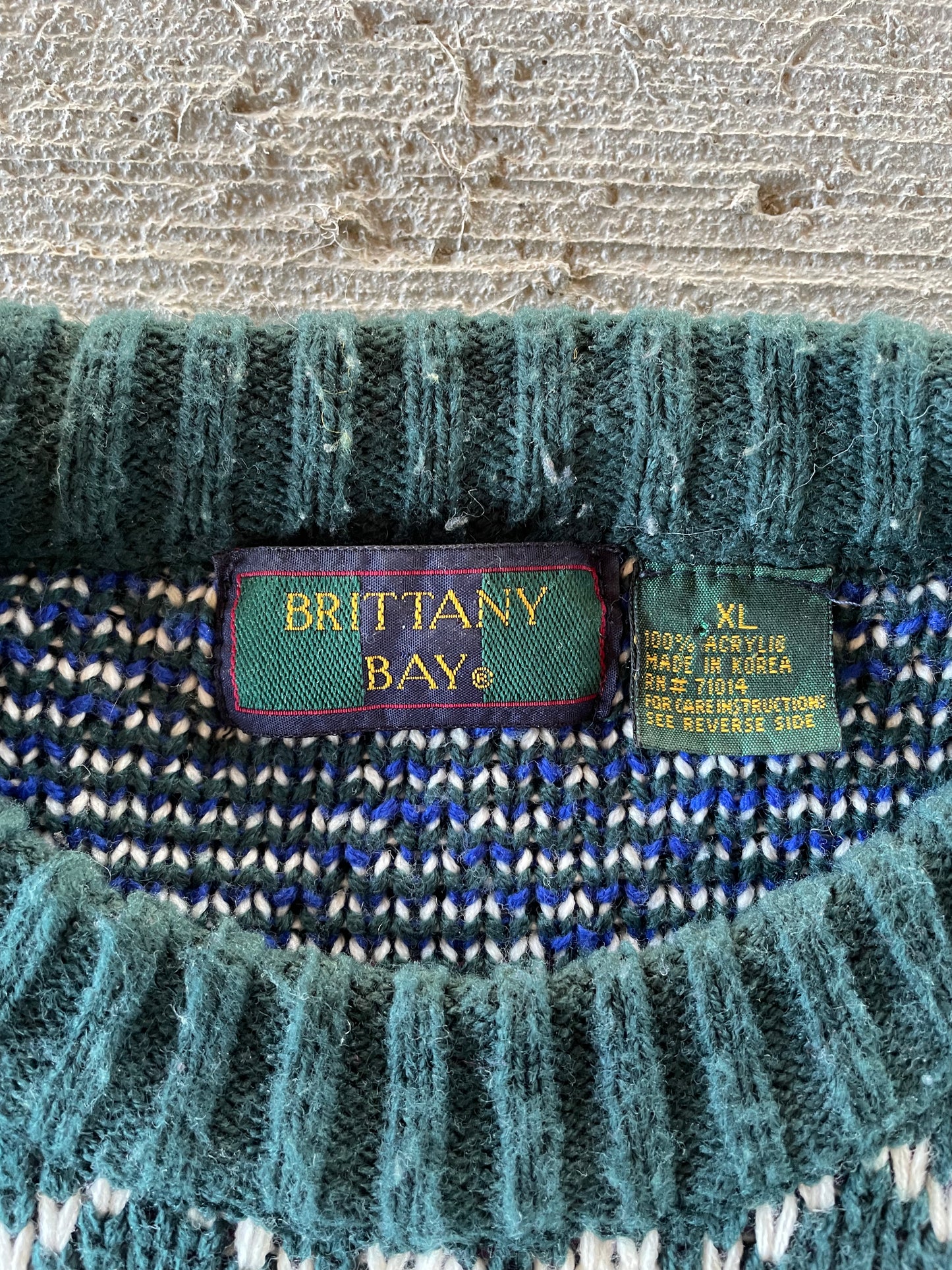 90s Brittany Bay Sweater