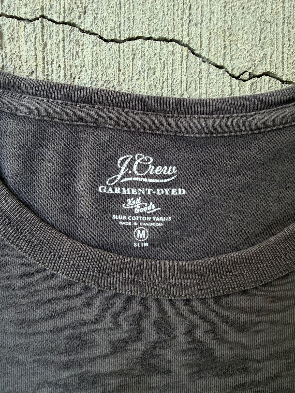 J. Crew Slub Cotton Pocket Tee