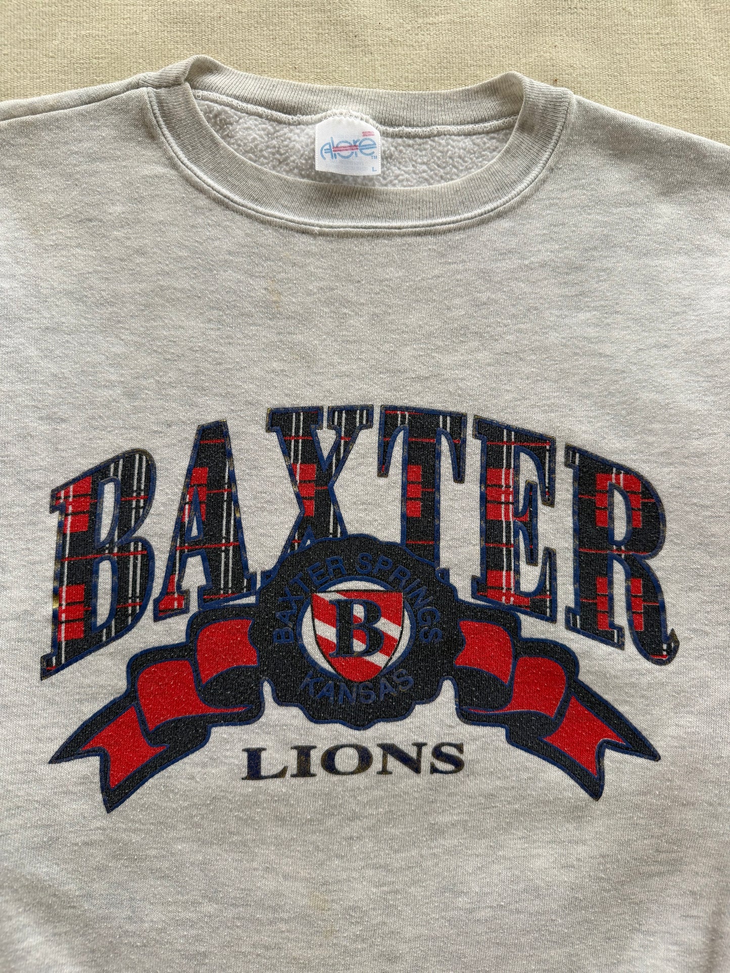 Vintage 90s Baxter Lions Crewneck