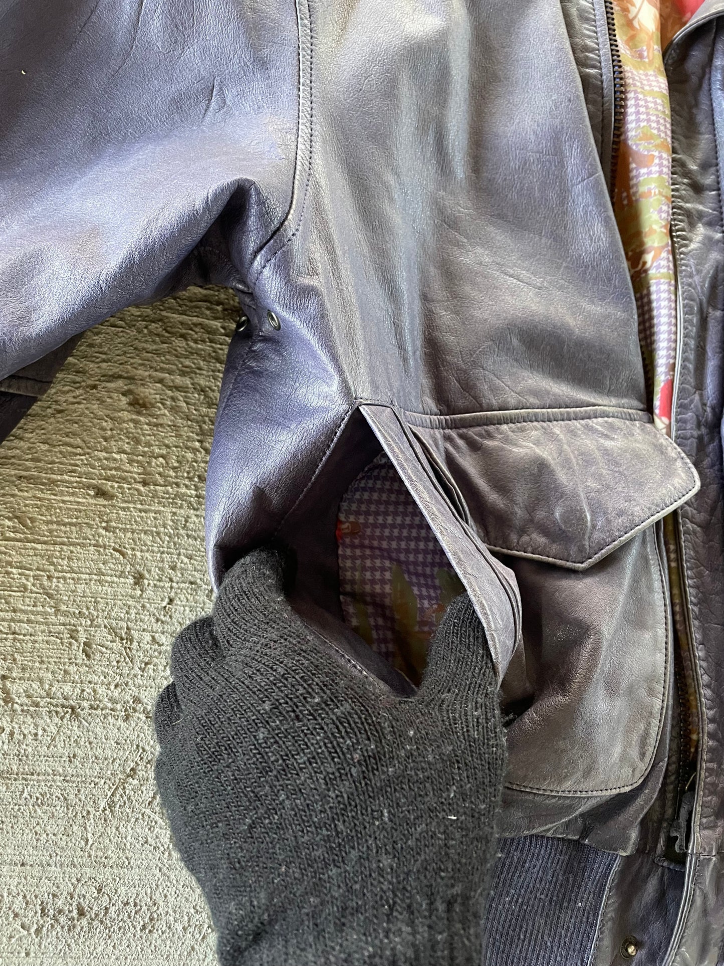 80s Pelle Leather Jacket