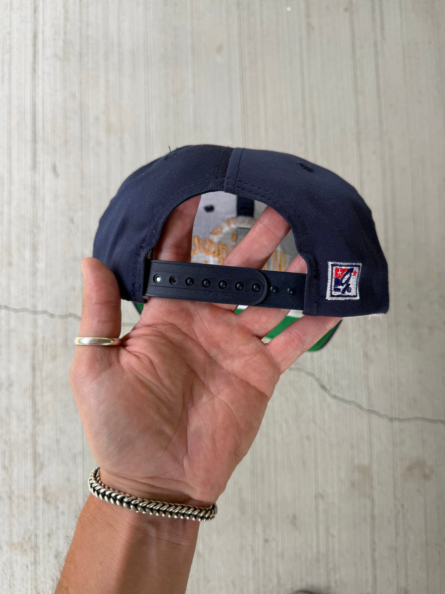 Vintage 90s Michigan Wolverines Snapback Hat