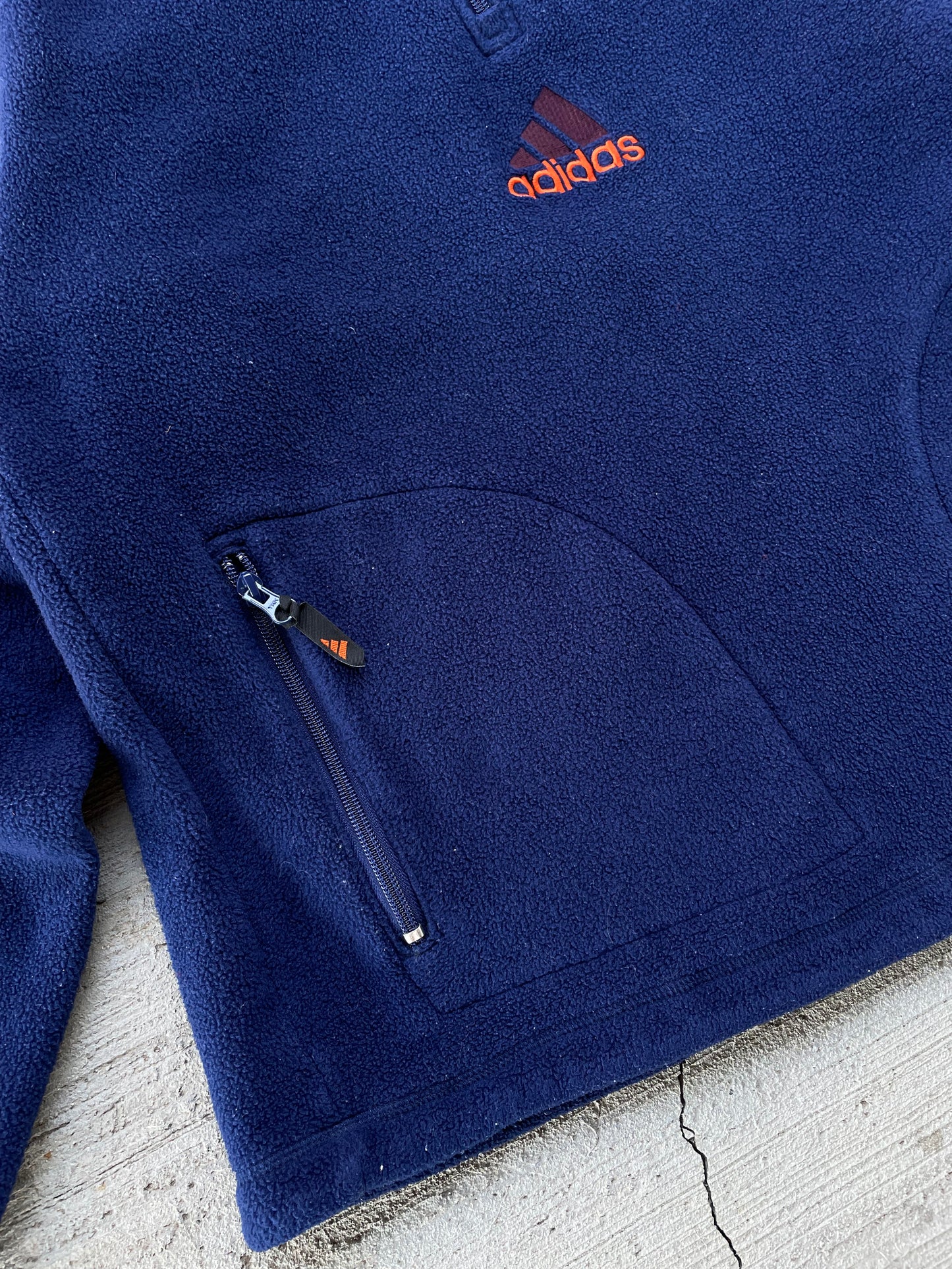 90s Adidas Half-Zip Fleece