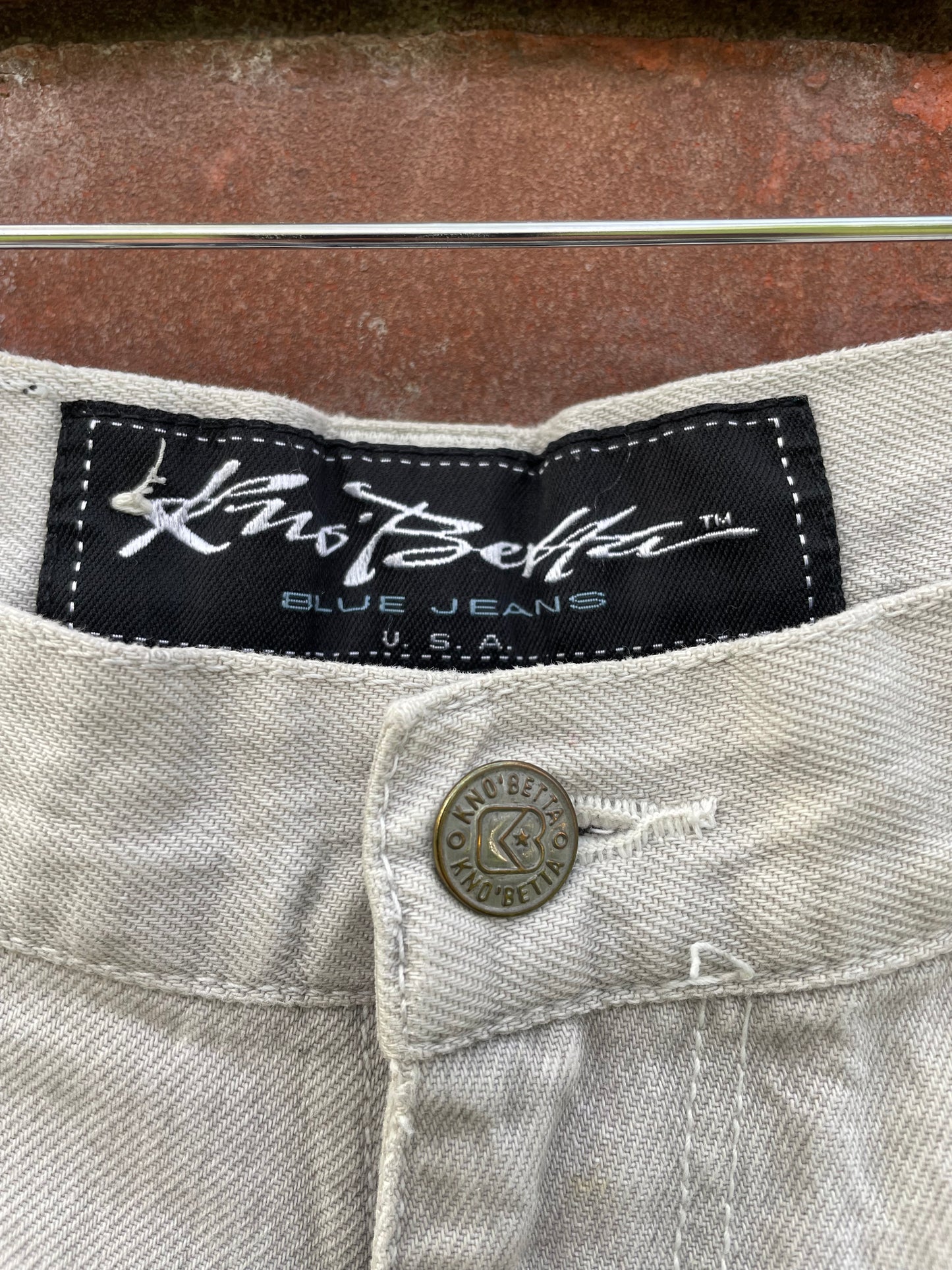 Y2K Kno Betta Denim Shorts