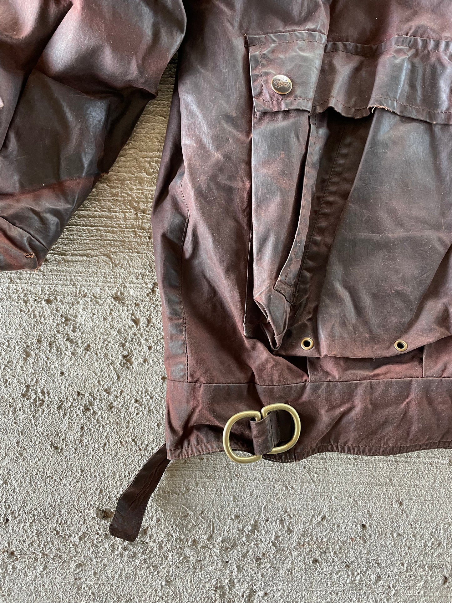 Vintage Burberrys Wax Coated Jacket