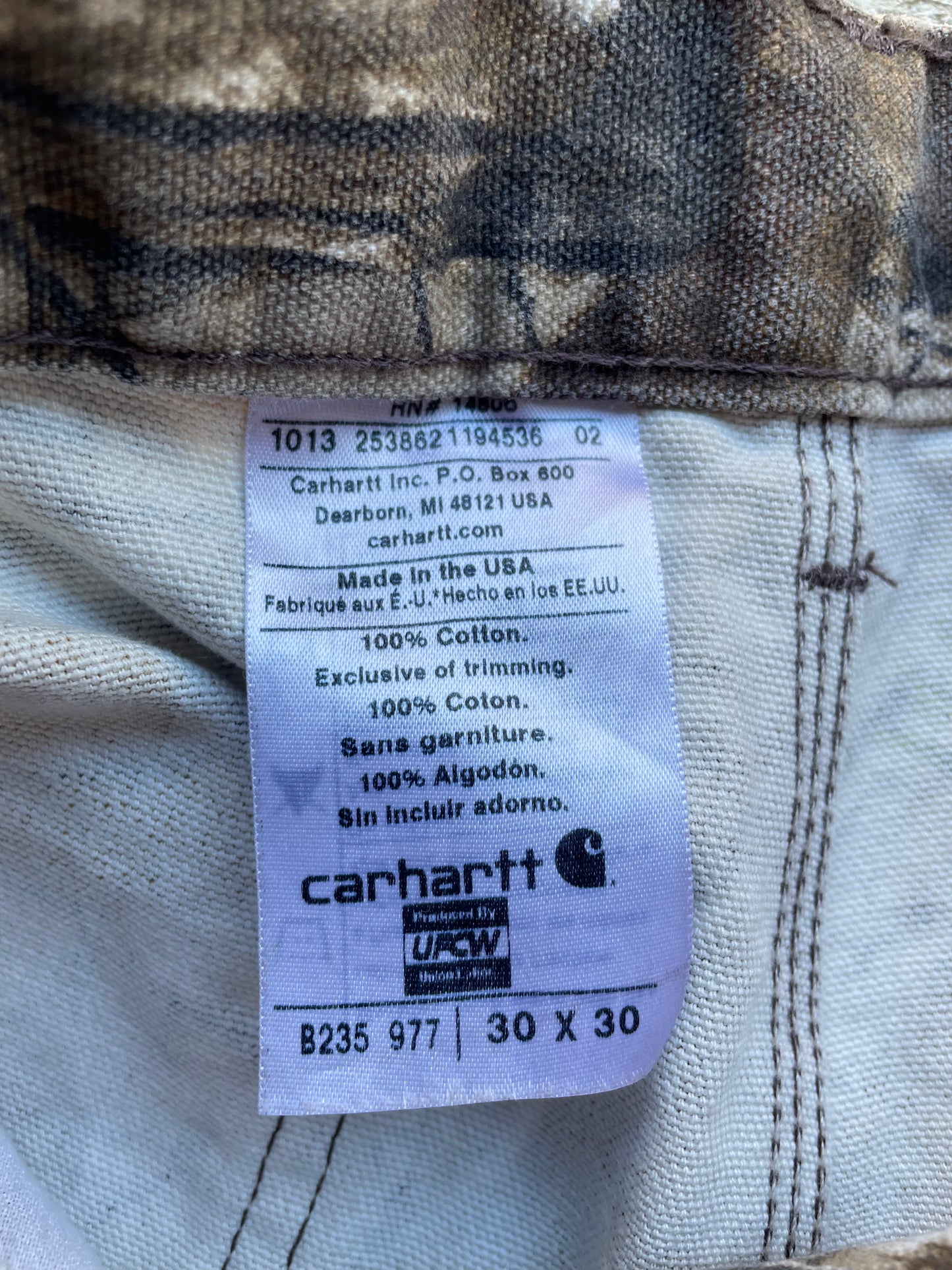 Carhartt Realtree Pants