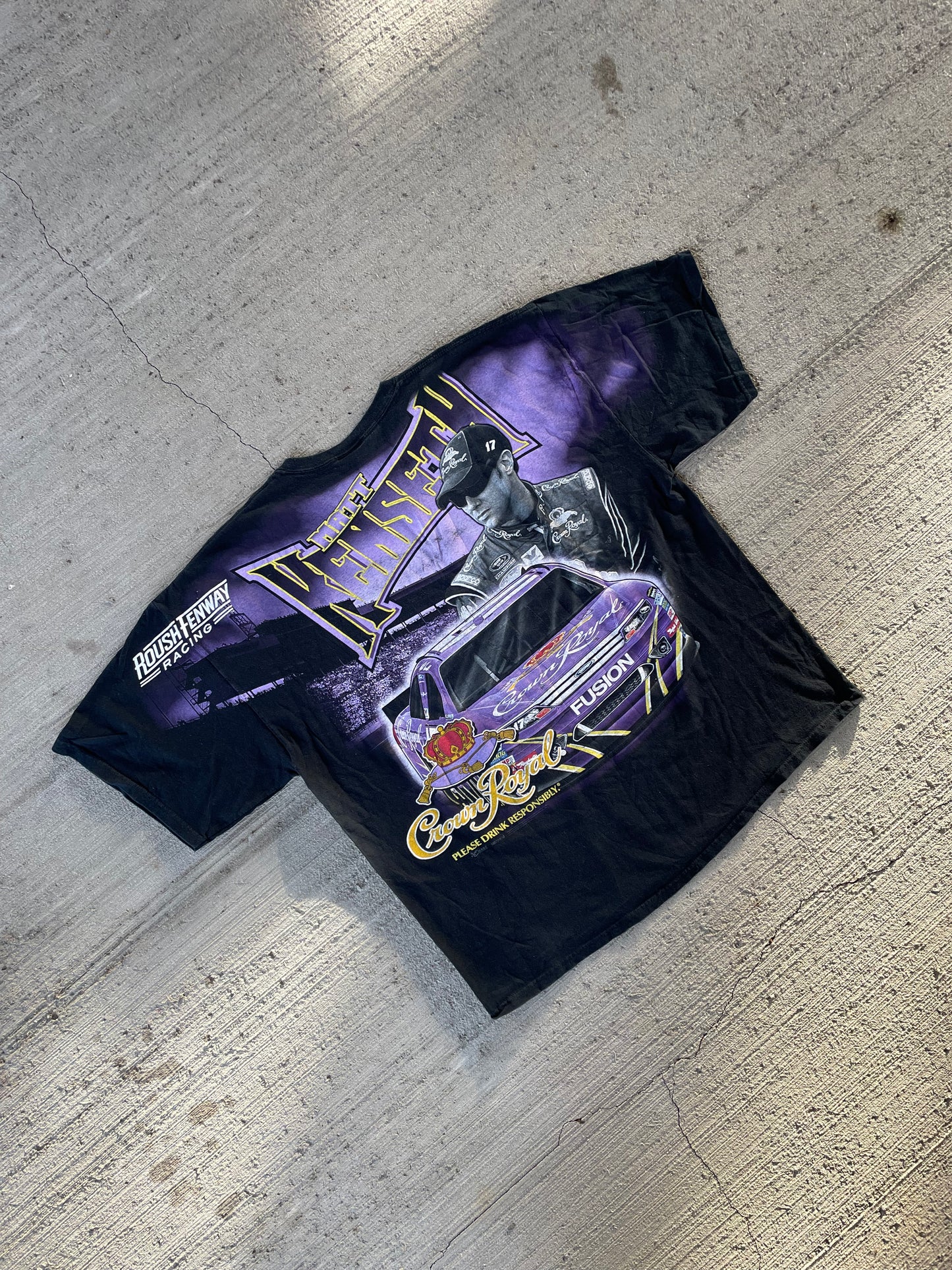 2000s Matt Kenseth Crown Royal Nascar Tee