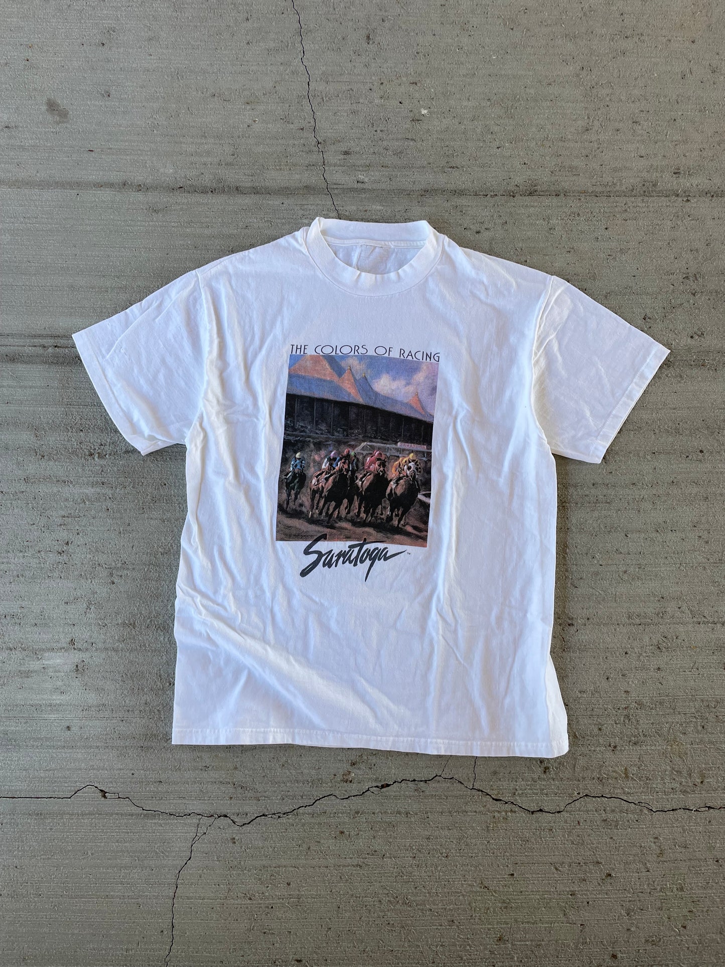 1995 Saratoga Horse Racing Tee